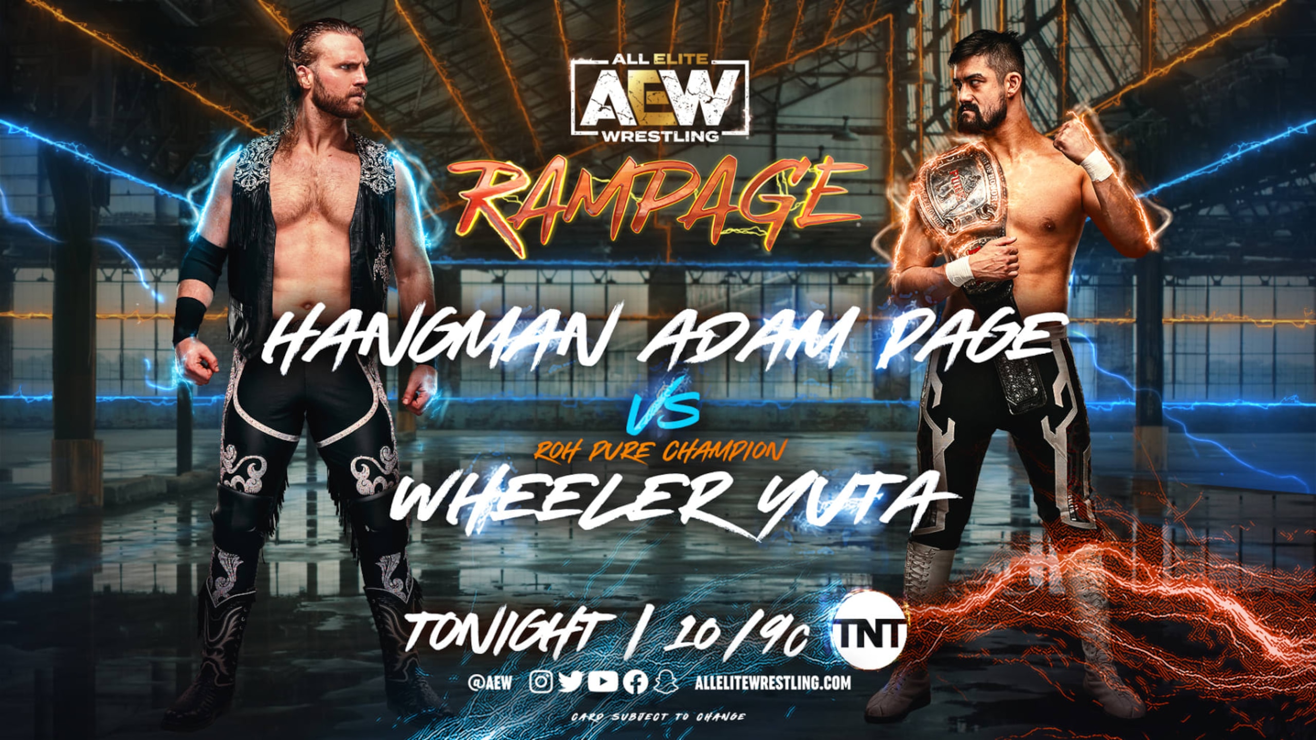 Adam Page and Wheeler Yuta.