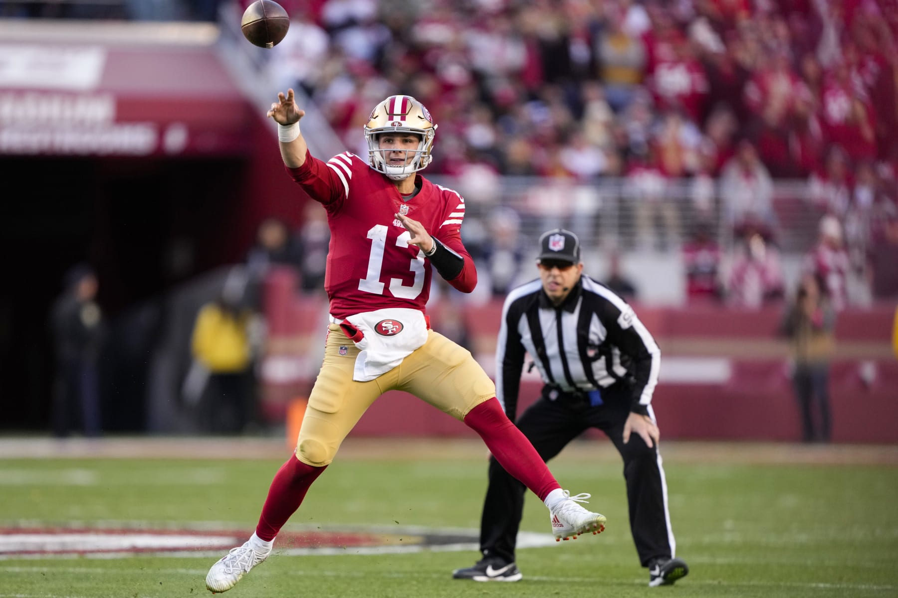 49ers QB Brock Purdy