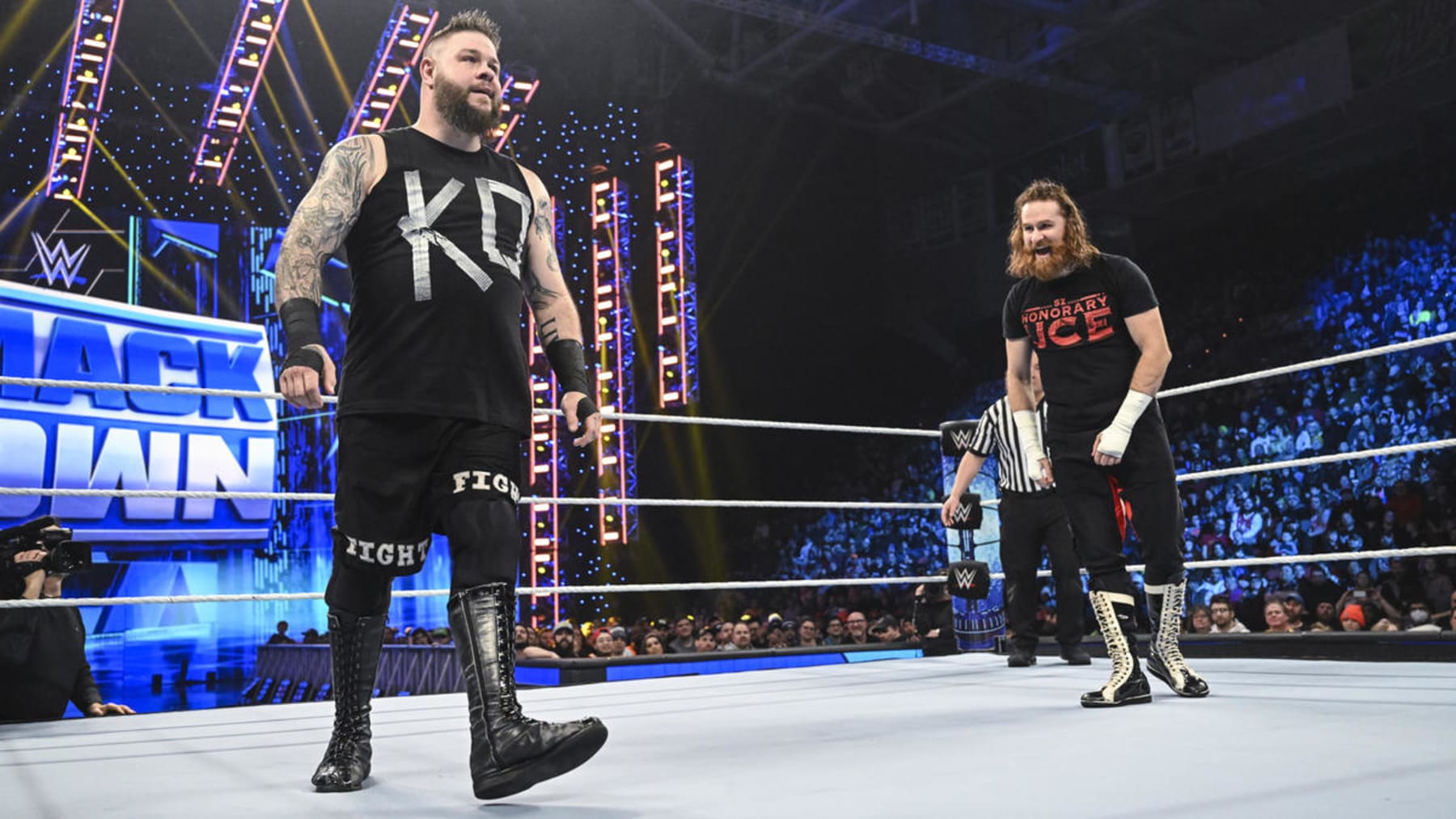Kevin Owens and Sami Zayn.