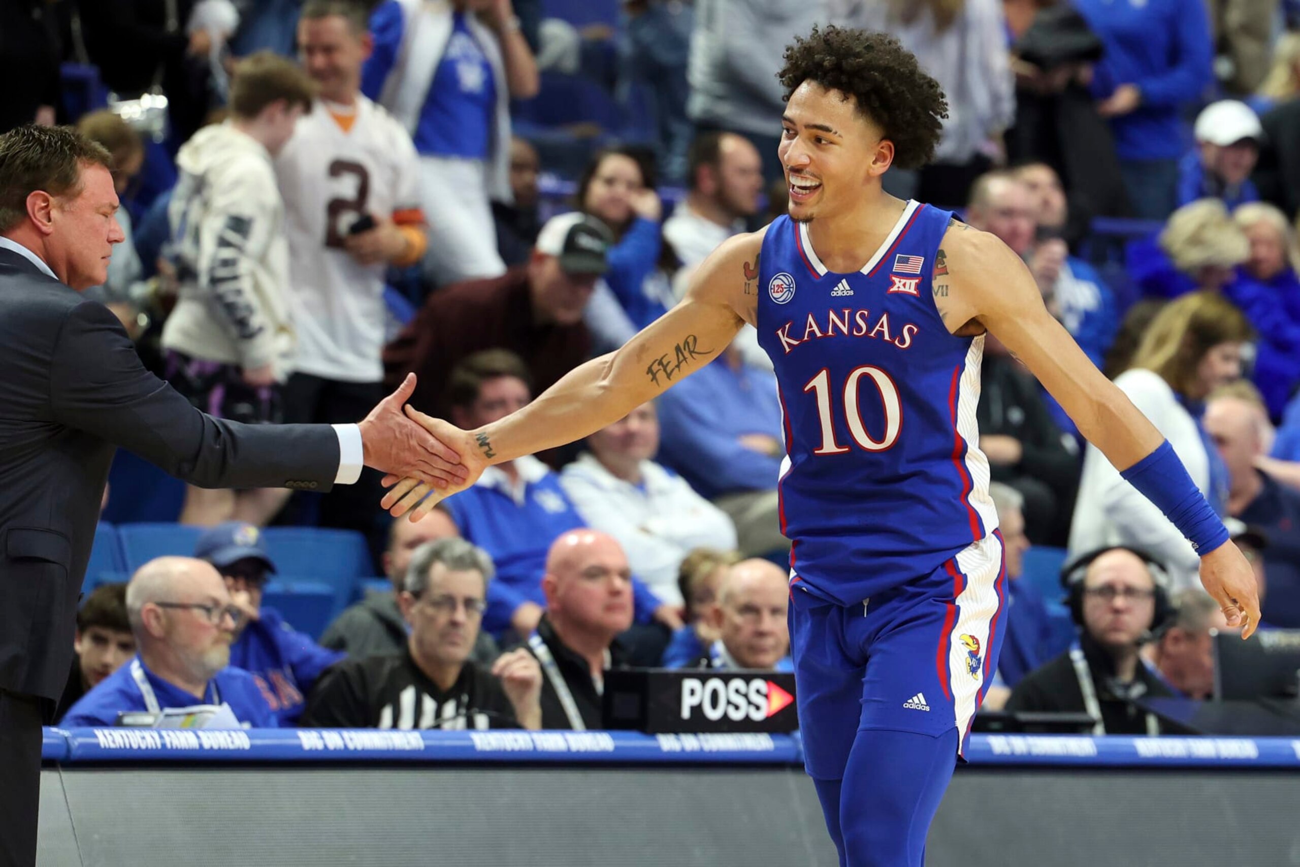 Kansas' Jalen Wilson Kansas' Jalen Wilson