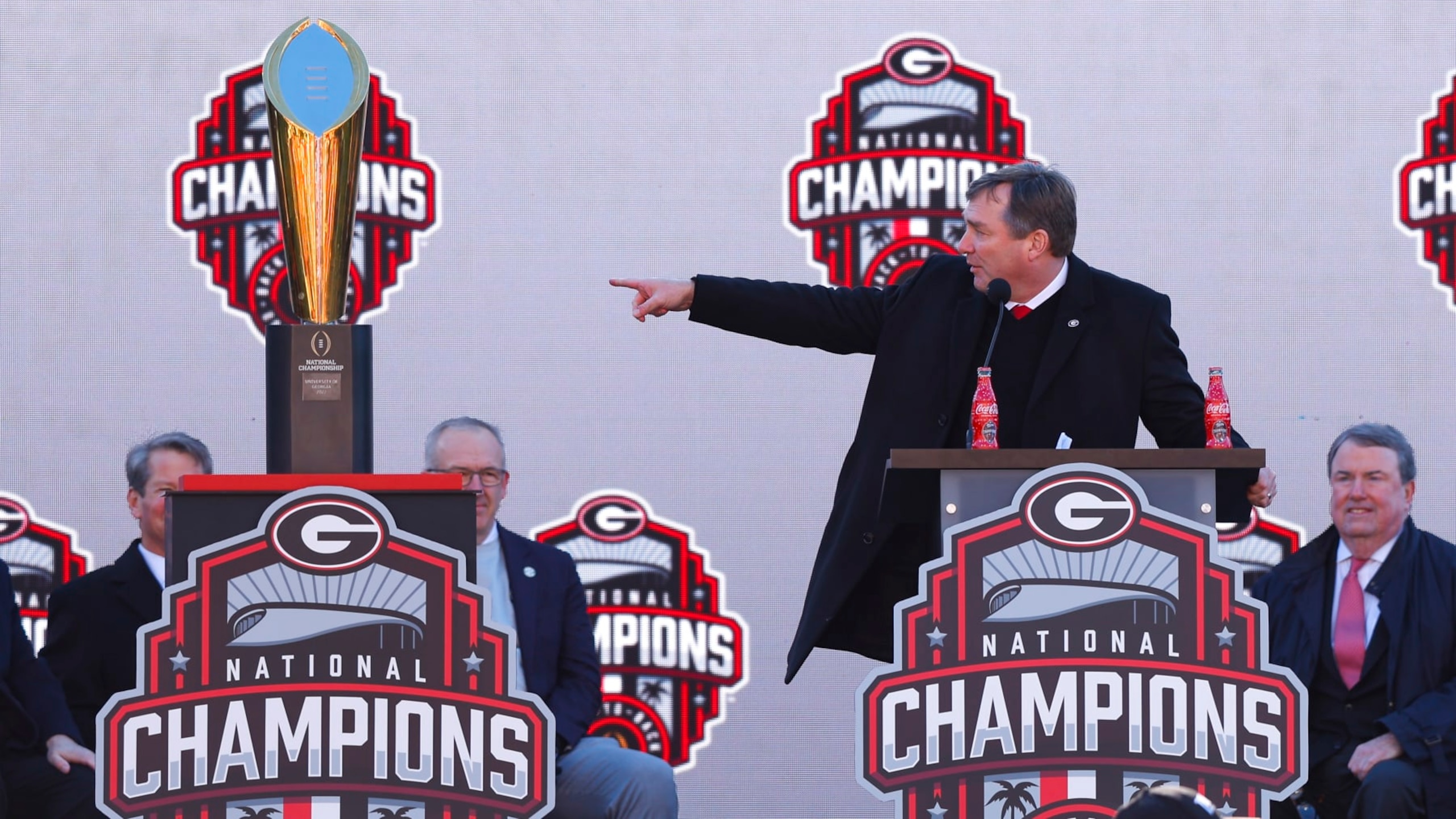 Georgia head coach Kirby Smart
