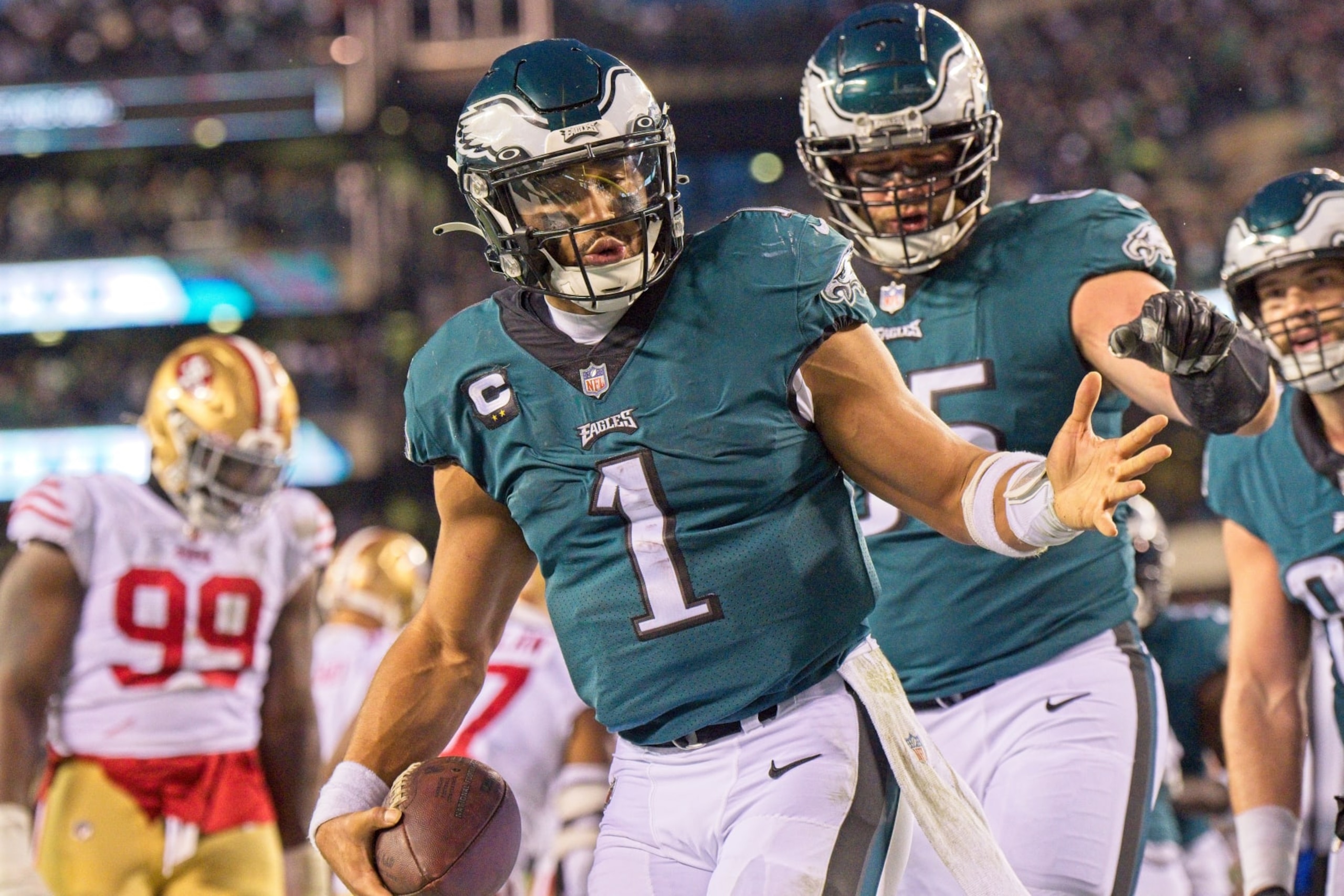 Jalen Hurts and the Eagles have coasted to the Super Bowl. 