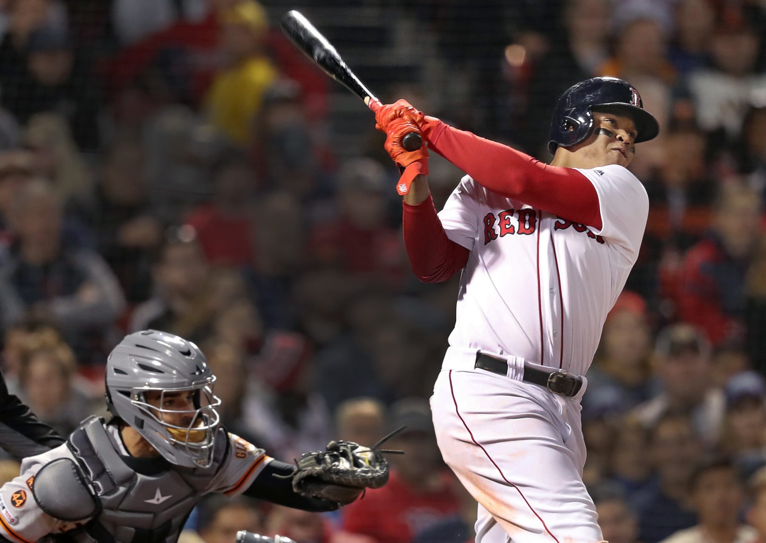 There's nothing Rafael Devers can't punish.