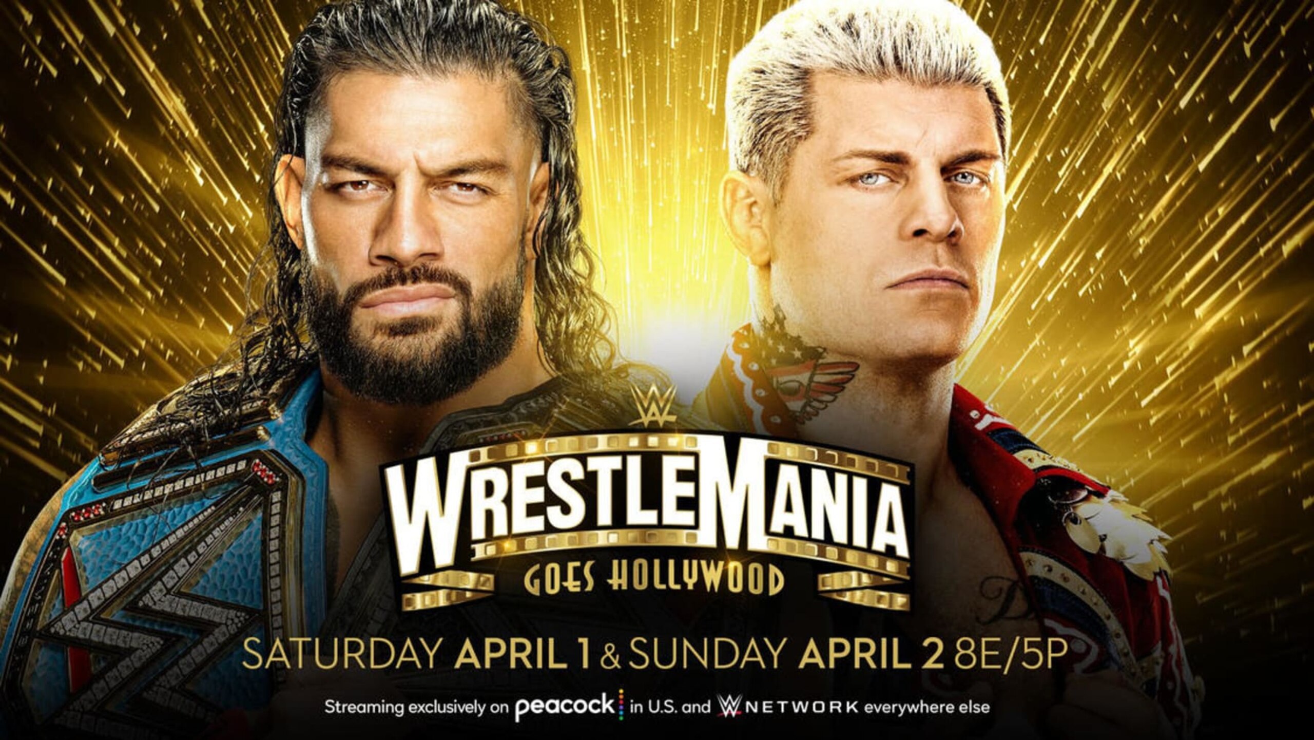 Roman Reigns vs. Cody Rhodes is one of two matches already announced for WrestleMania 39. Roman Reigns vs. Cody Rhodes is one of two matches already announced for WrestleMania 39.