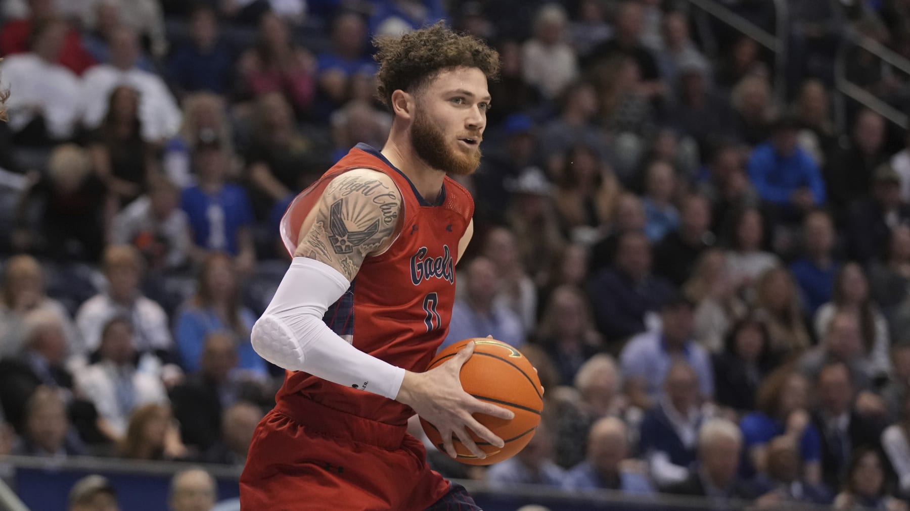 Saint Mary's guard Logan Johnson