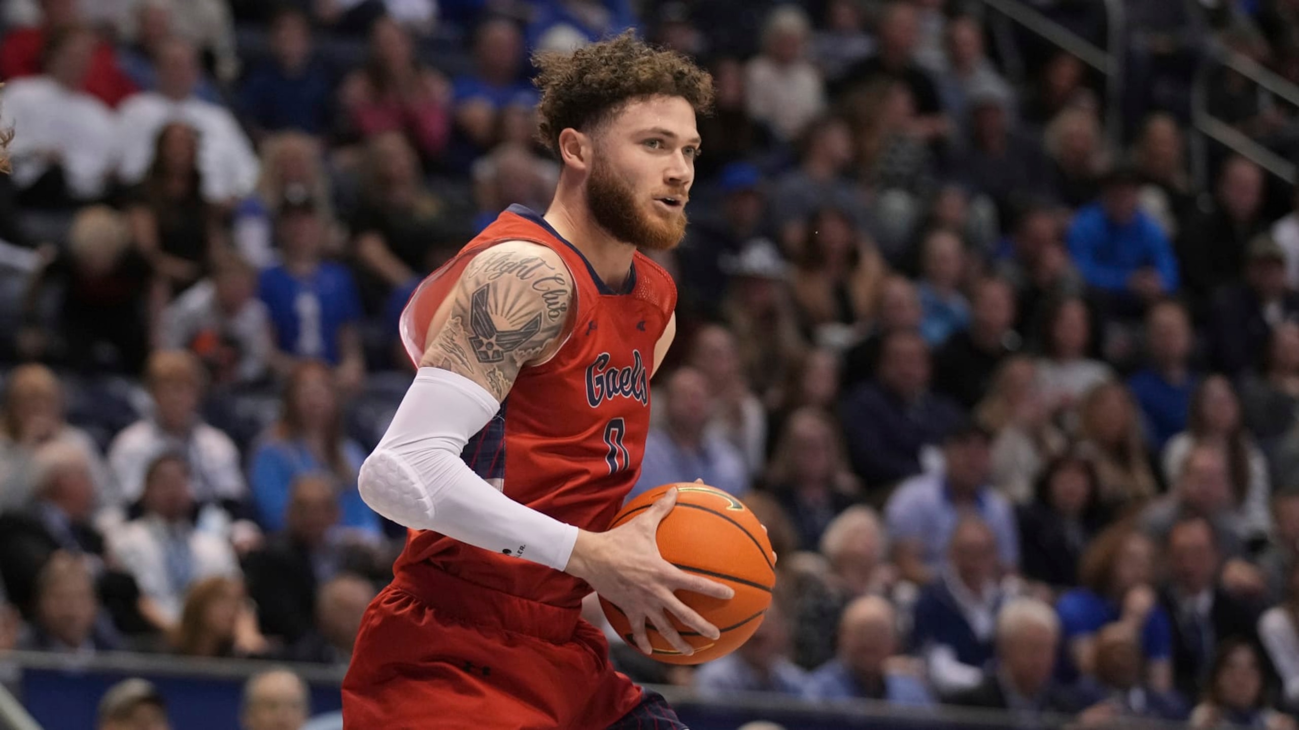 Saint Mary's guard Logan Johnson