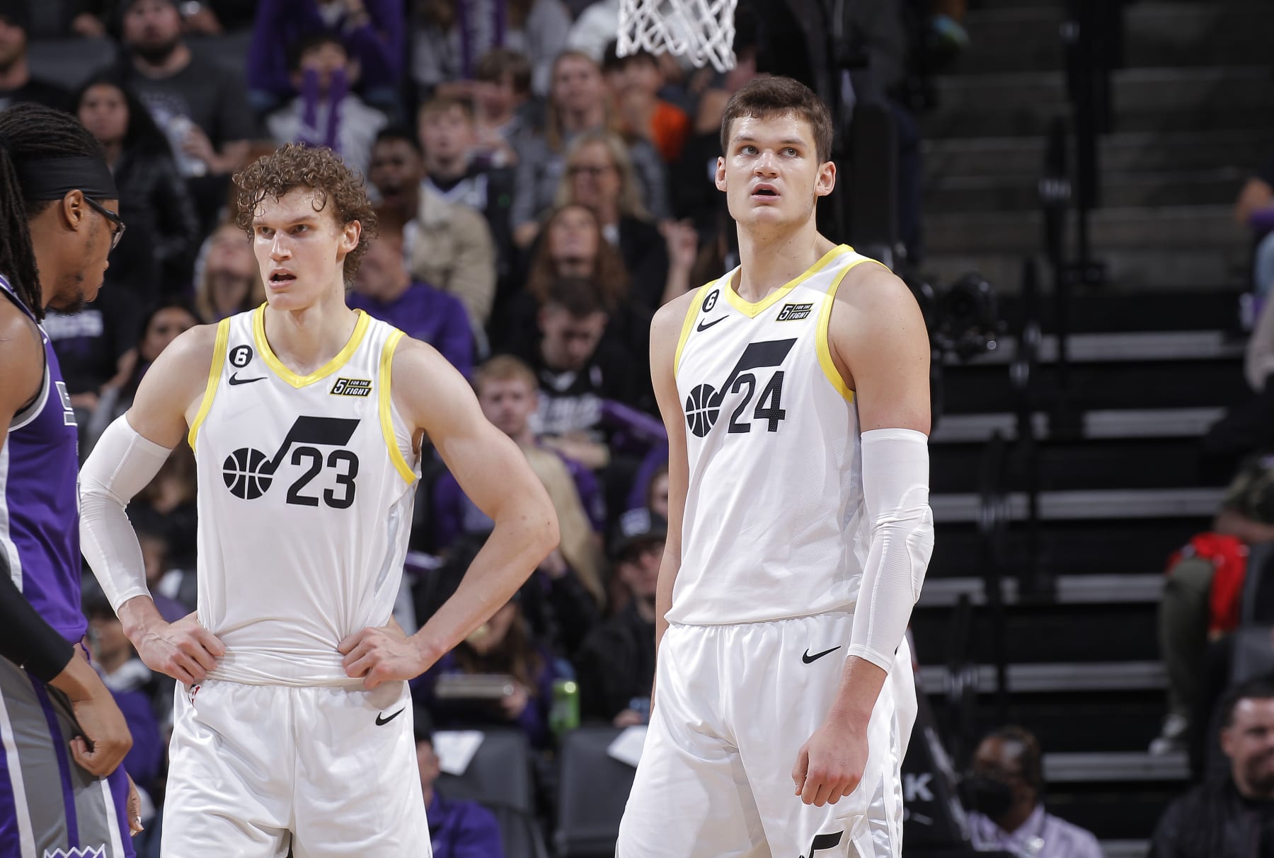 Lauri Markkanen and Walker Kessler
