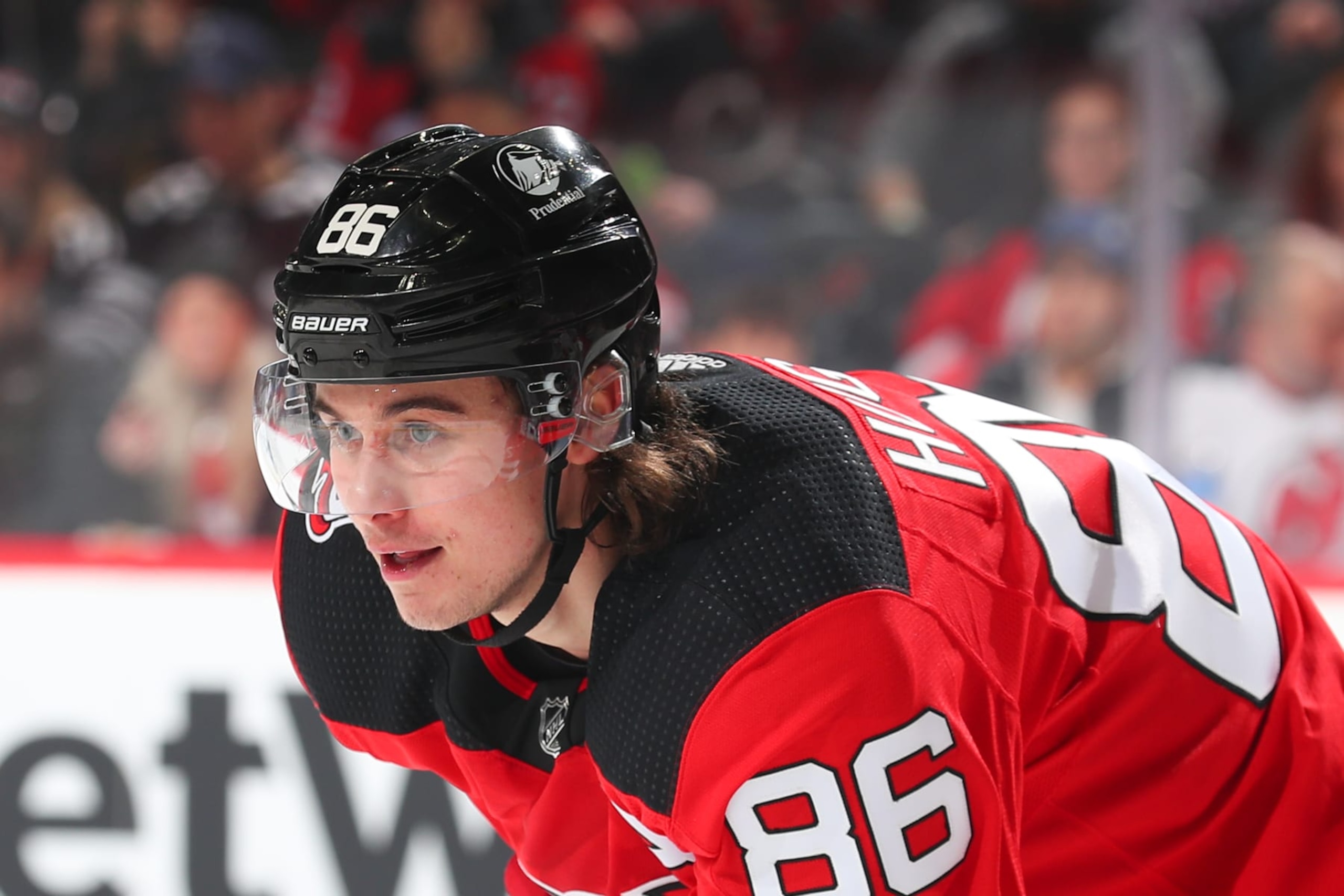 New Jersey Devils center Jack Hughes