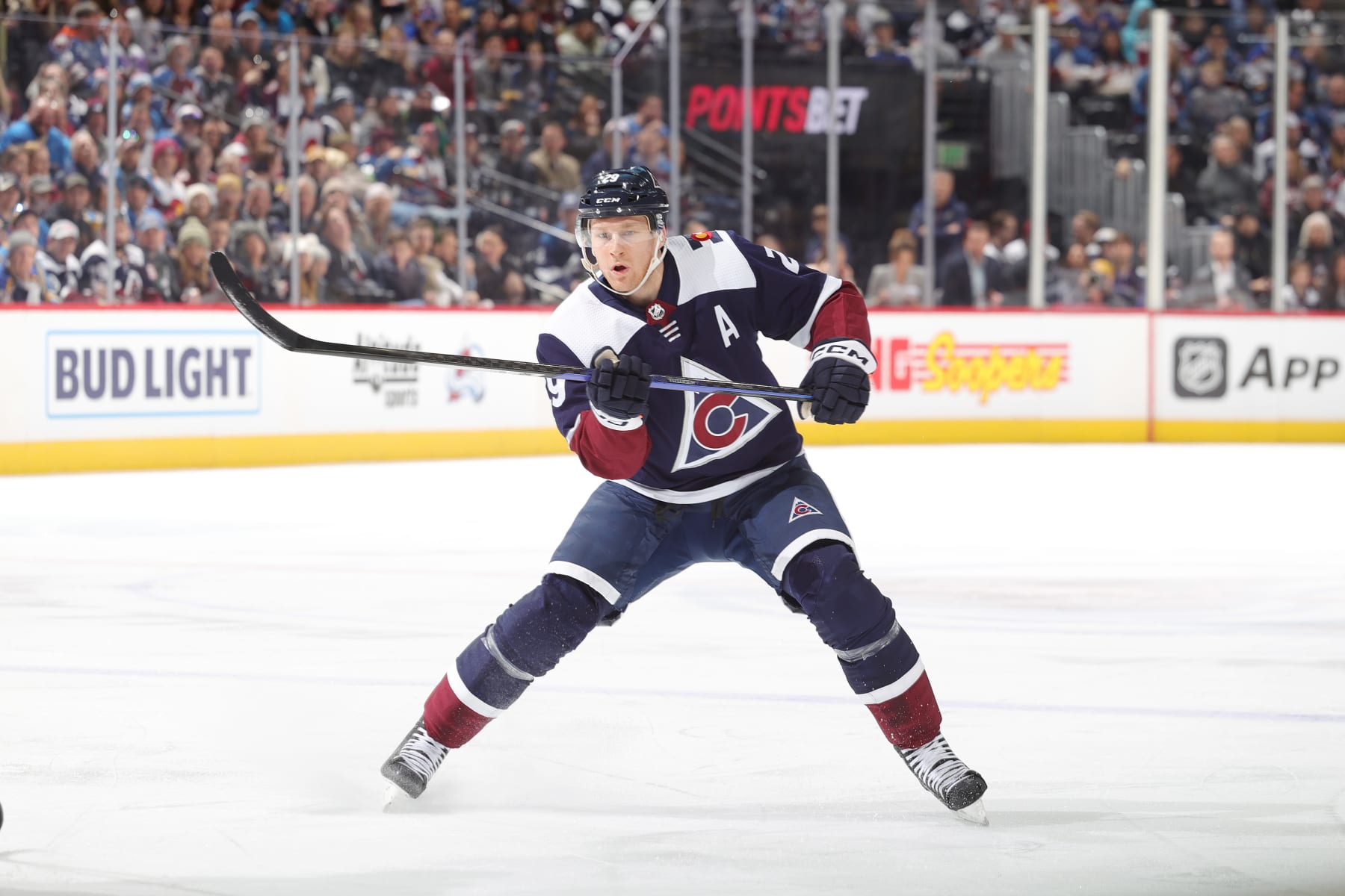 Colorado Avalanche center Nathan MacKinnon