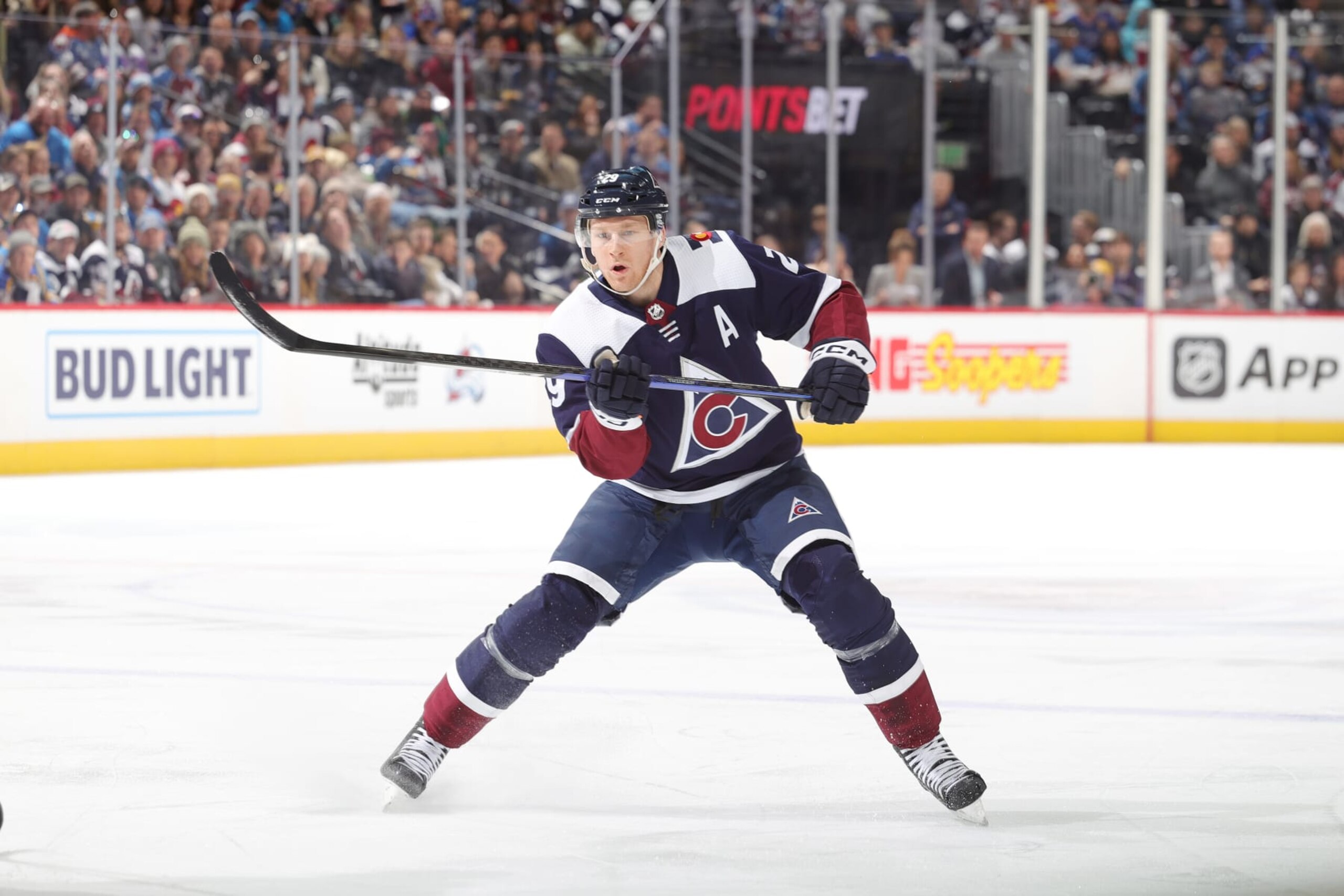 Colorado Avalanche center Nathan MacKinnon