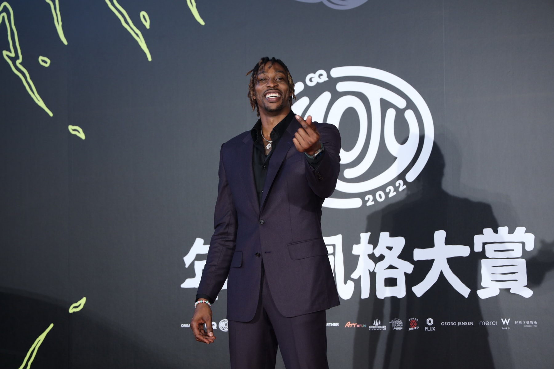 TAIPEI, CHINA - NOVEMBER 28: Basketball player Dwight Howard attends GQ Men of the Year 2022 on November 28, 2022 in Taipei, Taiwan of China. (Photo by VCG/VCG via Getty Images)