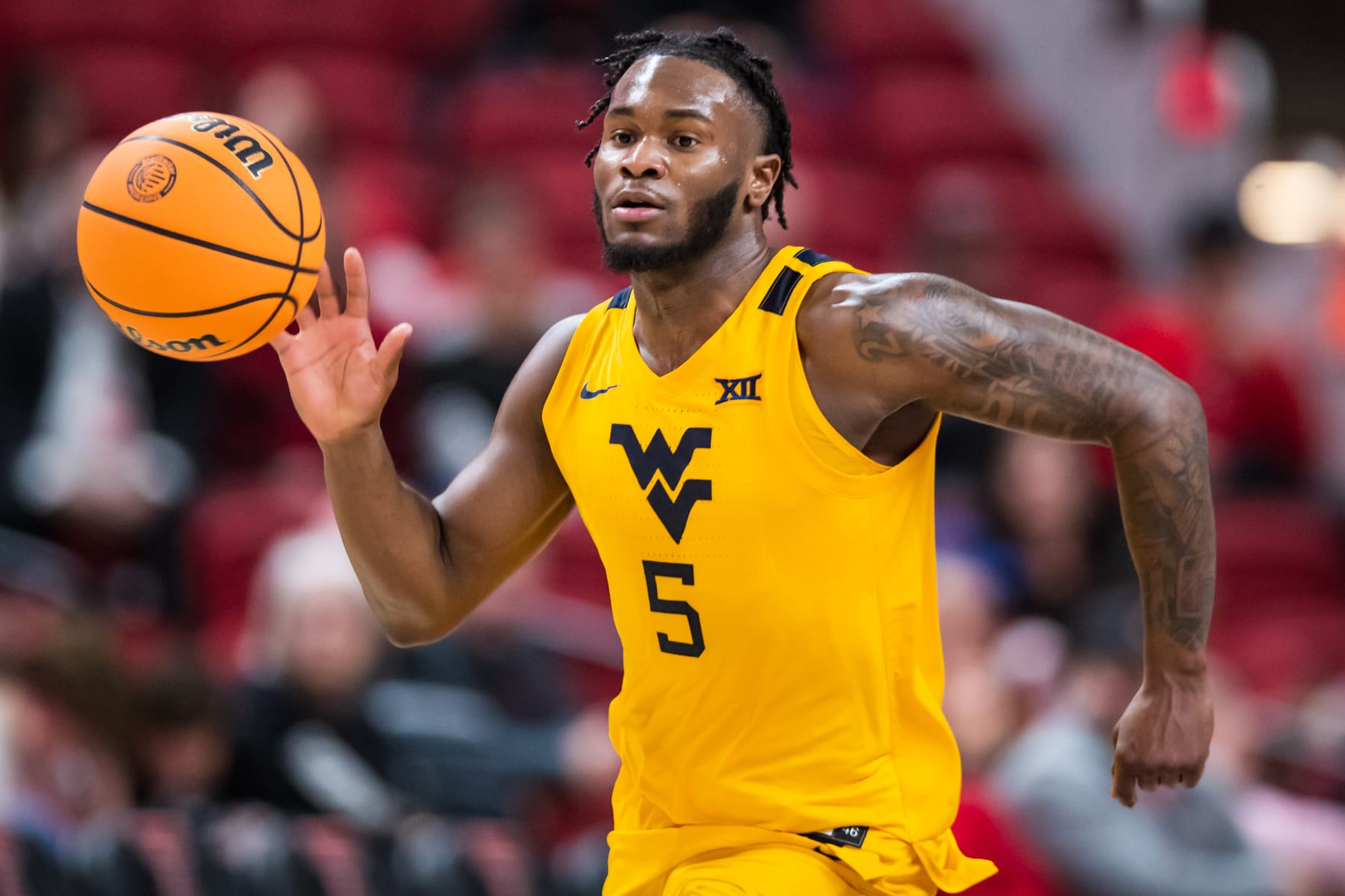 West Virginia's Joe Toussaint