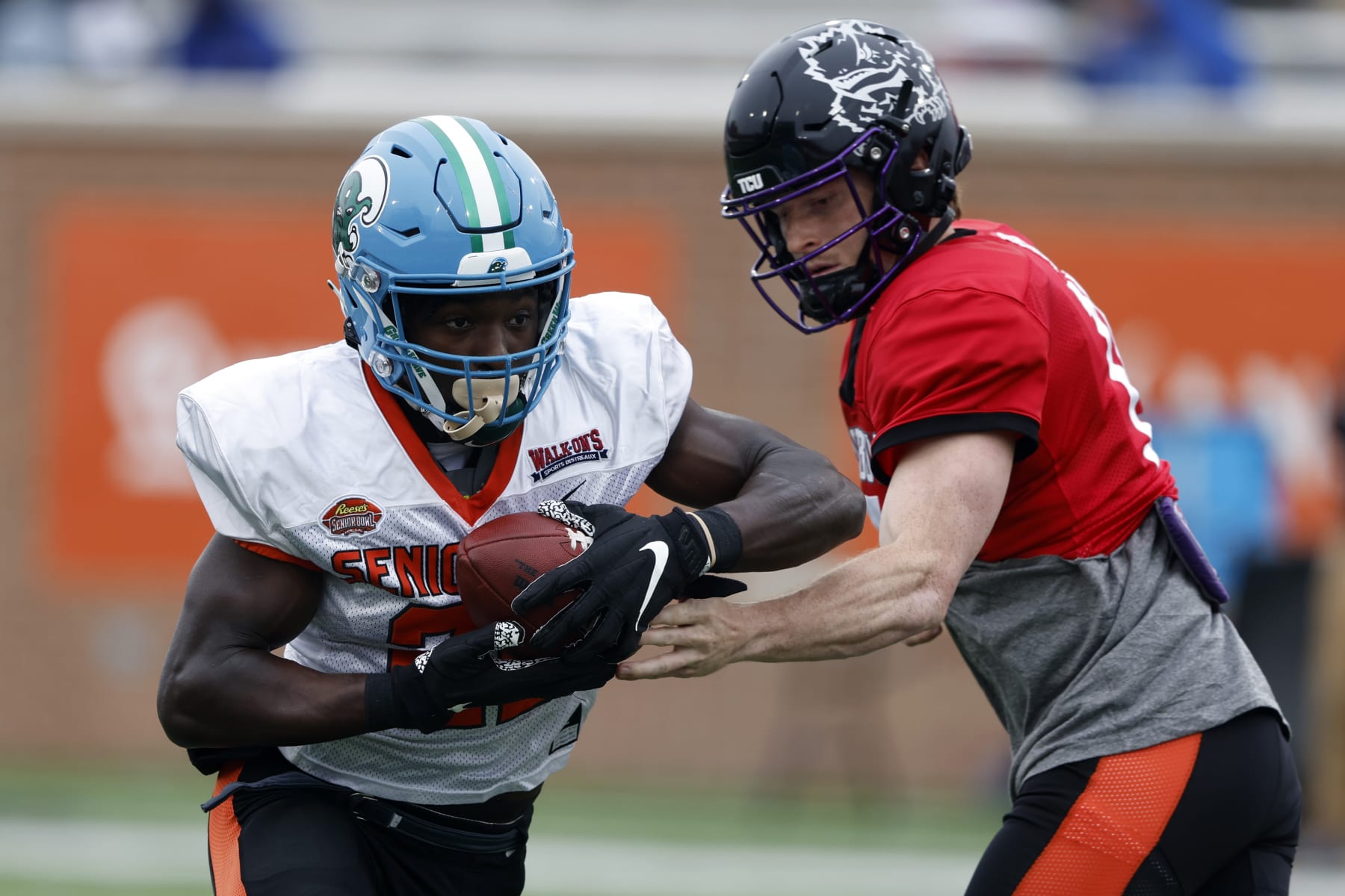 Tulane running back Tyjae Spears had a great week in Mobile, Alabama, at the Senior Bowl. 