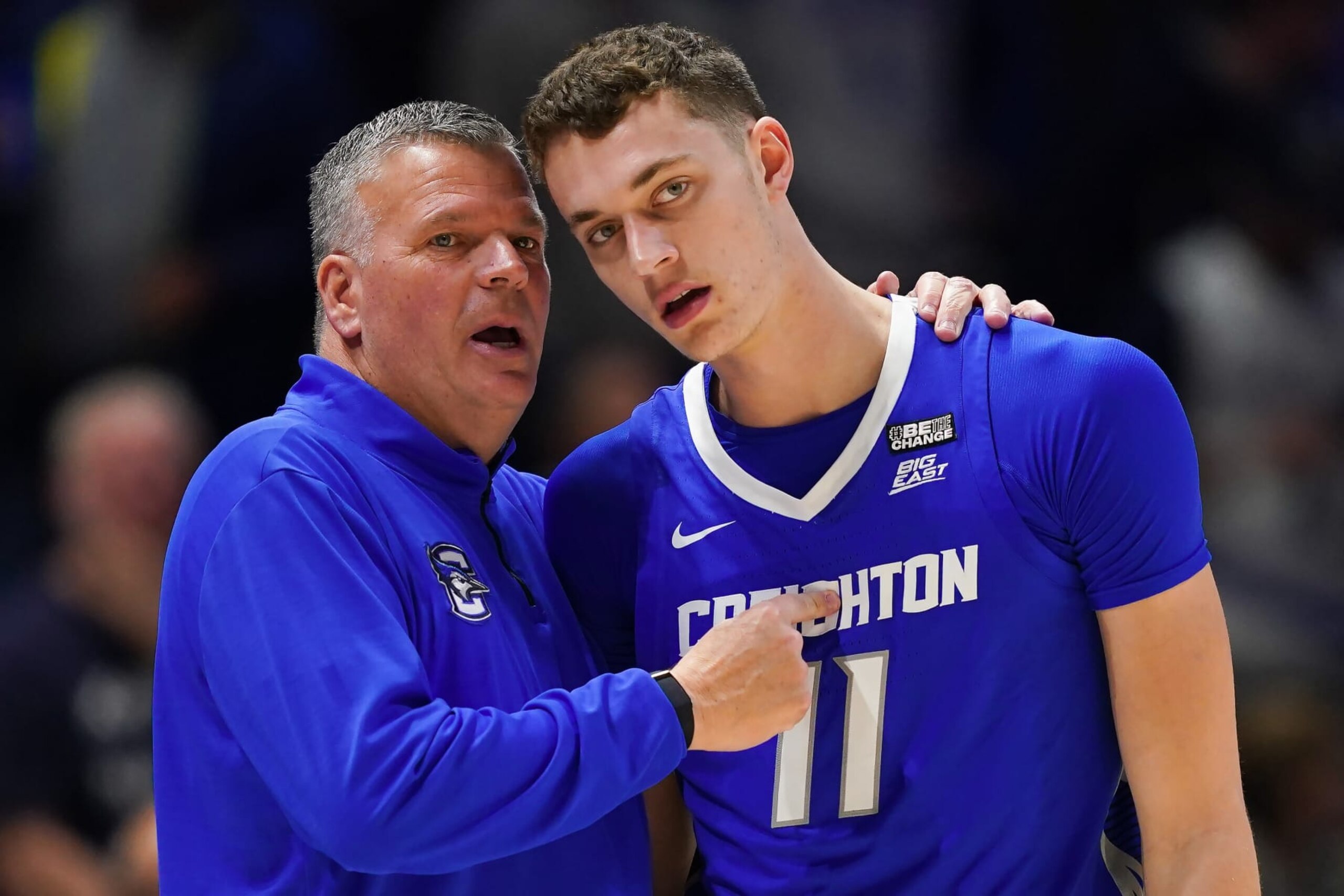 Creighton's Greg McDermott and Ryan Kalkbrenner