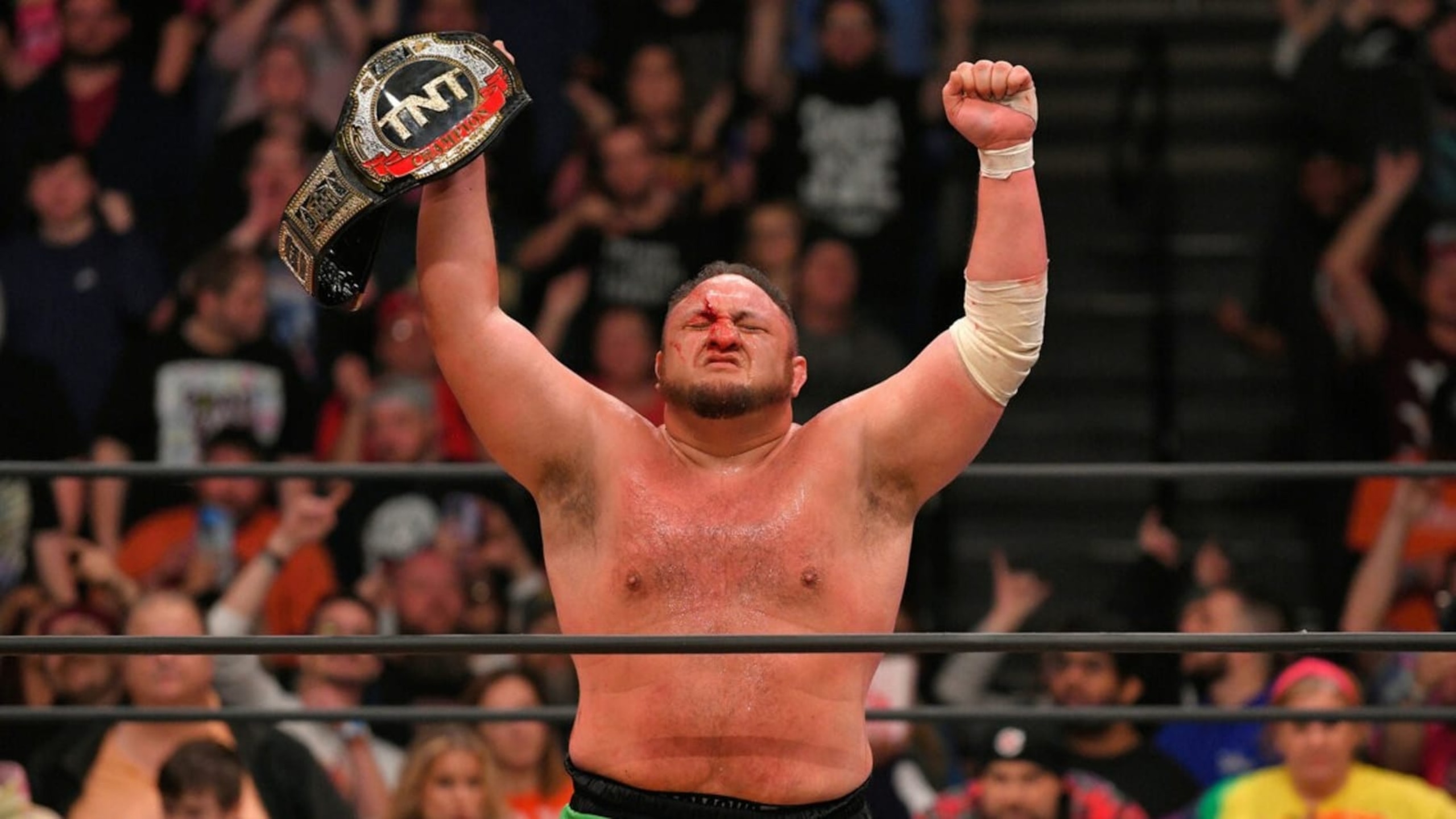 Samoa Joe's latest AEW TNT Championship win was equally shocking as it was satisfying. Samoa Joe's latest AEW TNT Championship win was equally shocking as it was satisfying.