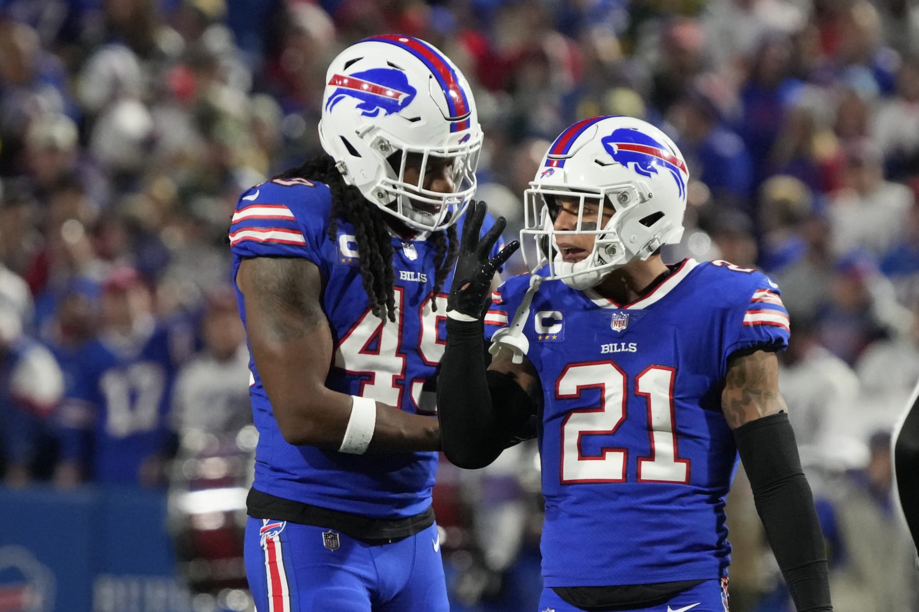 Tremaine Edmunds and Jordan Poyer