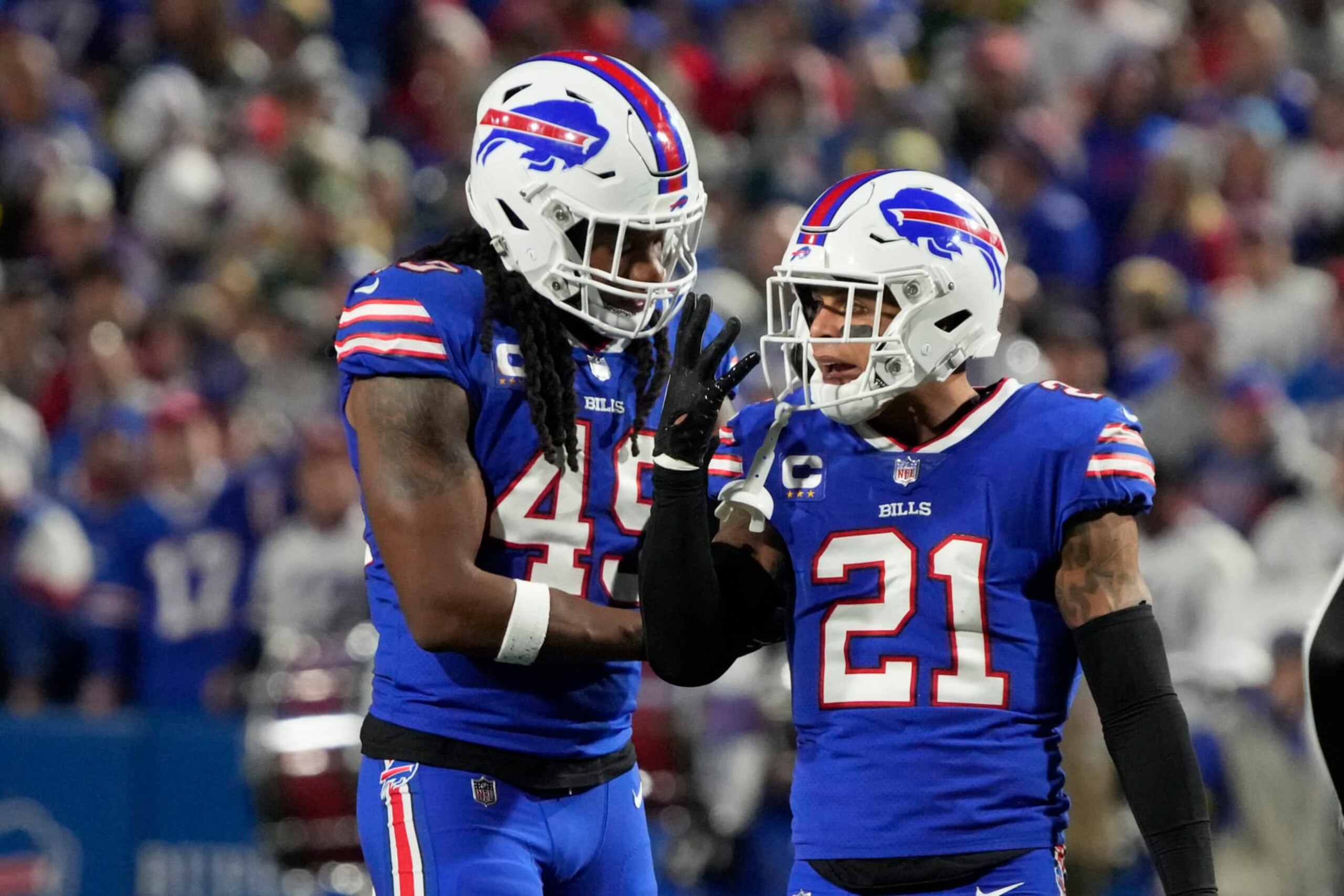 Tremaine Edmunds and Jordan Poyer