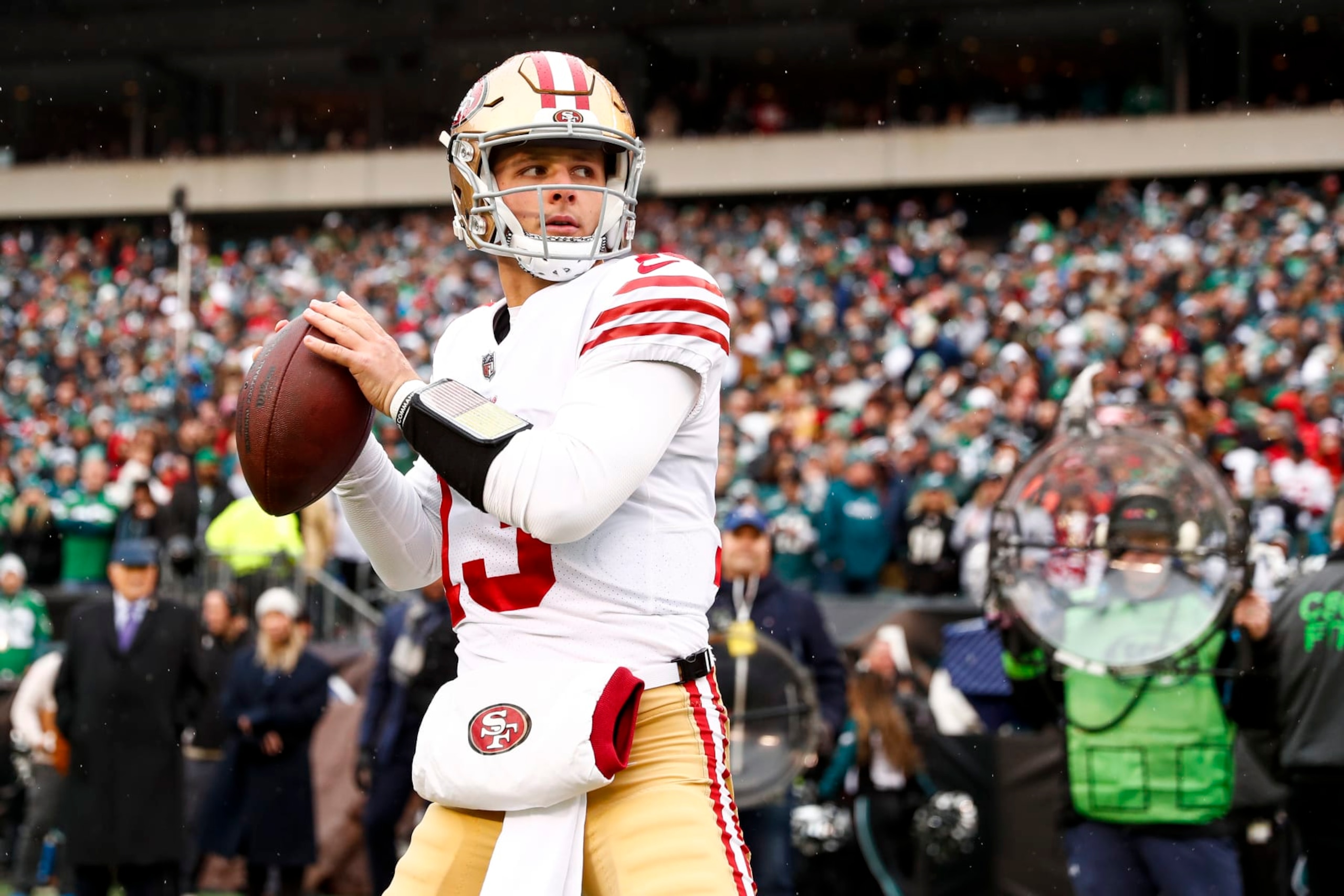 San Francisco 49ers QB Brock Purdy had an excellent end to the season, but he shouldn't be a favorite for Offensive Rookie of the Year.