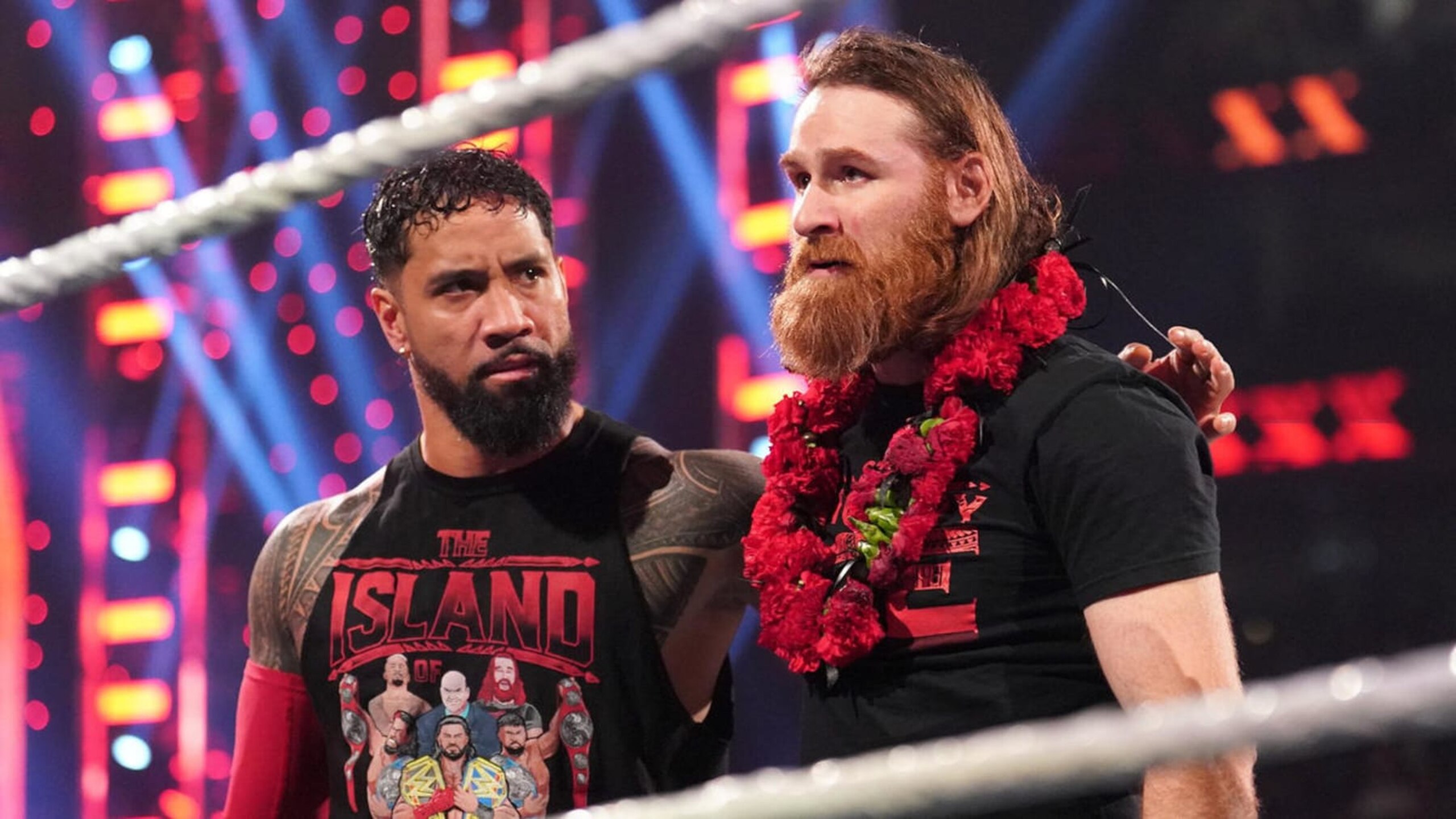 Did Jey Uso show up for his scheduled tag team title defense Friday night? 