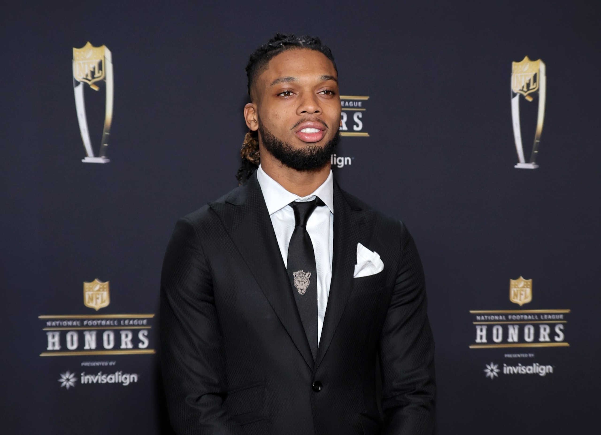 PHOENIX, ARIZONA - FEBRUARY 09: Damar Hamlin of the Buffalo Bills attends the 12th annual NFL Honors at Symphony Hall on February 09, 2023 in Phoenix, Arizona. (Photo by Ethan Miller/Getty Images)