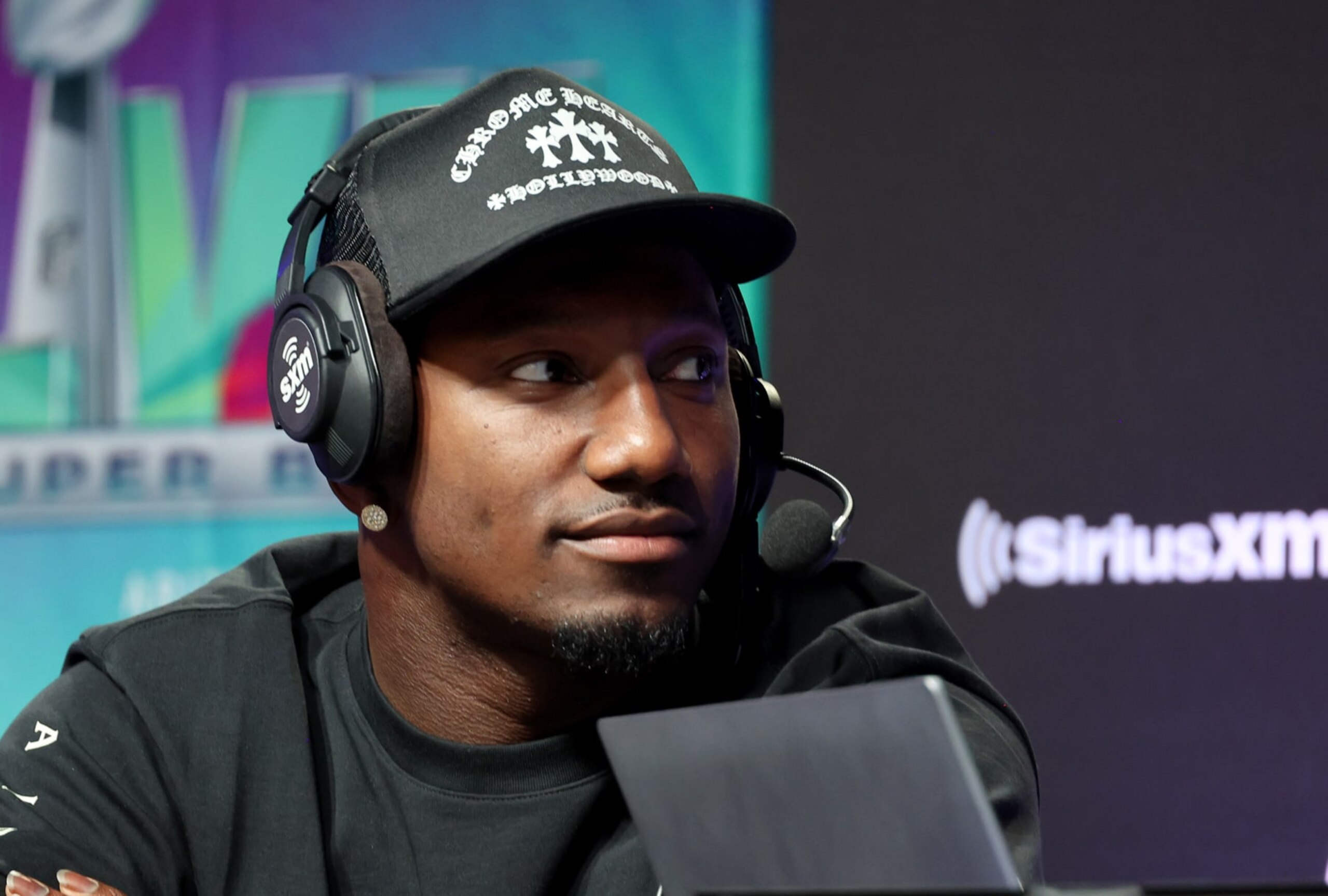 PHOENIX, ARIZONA - FEBRUARY 09: Deebo Samuel attends SiriusXM At Super Bowl LVII on February 09, 2023 in Phoenix, Arizona. (Photo by Cindy Ord/Getty Images for SiriusXM)