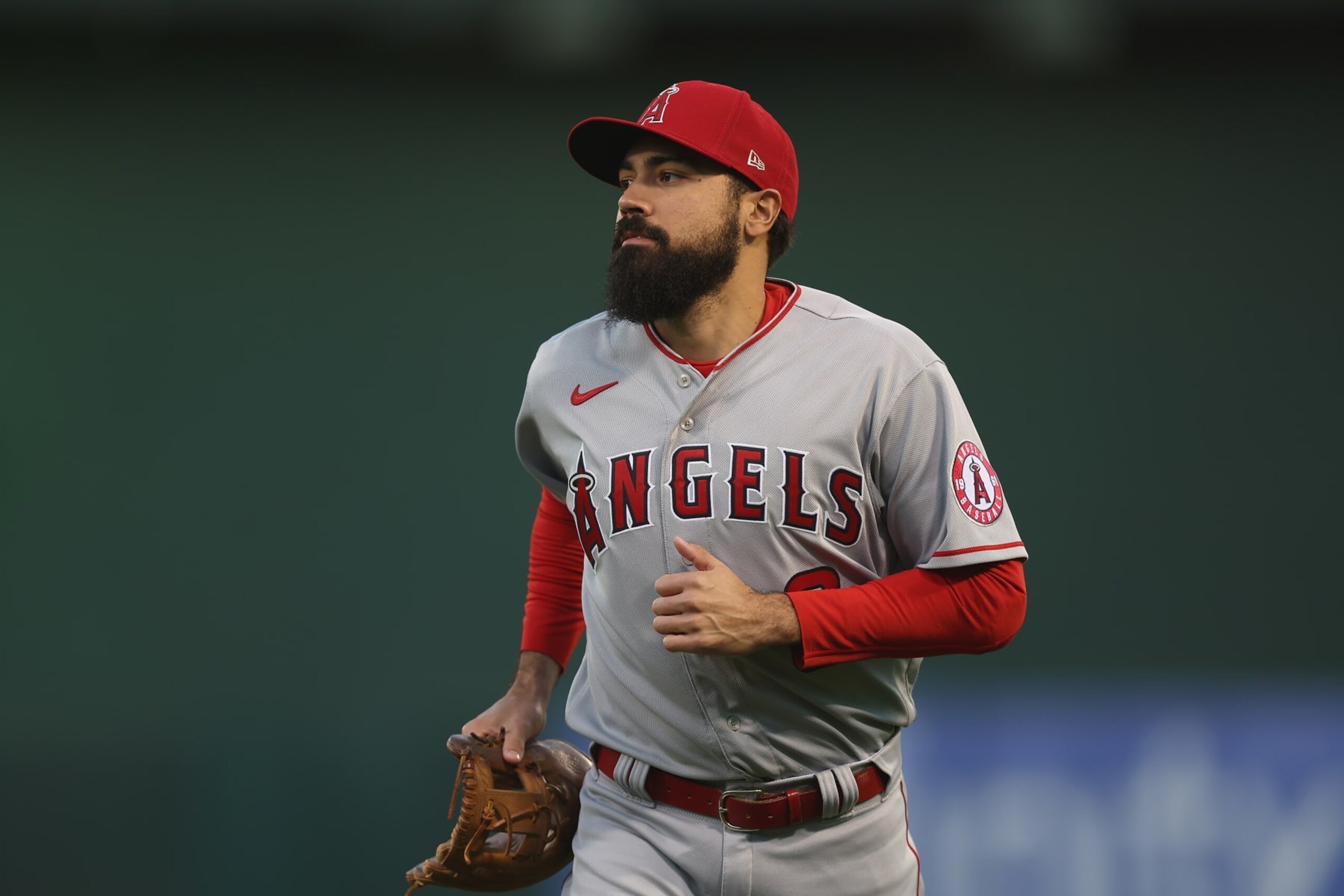 OAKLAND, CALIFORNIA - OCTOBER 04: Anthony Rendon #6 of the Los Angeles Angels looks on before the game against the Oakland Athletics at RingCentral Coliseum on October 04, 2022 in Oakland, California. (Photo by Lachlan Cunningham/Getty Images) OAKLAND, CALIFORNIA - OCTOBER 04: Anthony Rendon #6 of the Los Angeles Angels looks on before the game against the Oakland Athletics at RingCentral Coliseum on October 04, 2022 in Oakland, California. (Photo by Lachlan Cunningham/Getty Images)