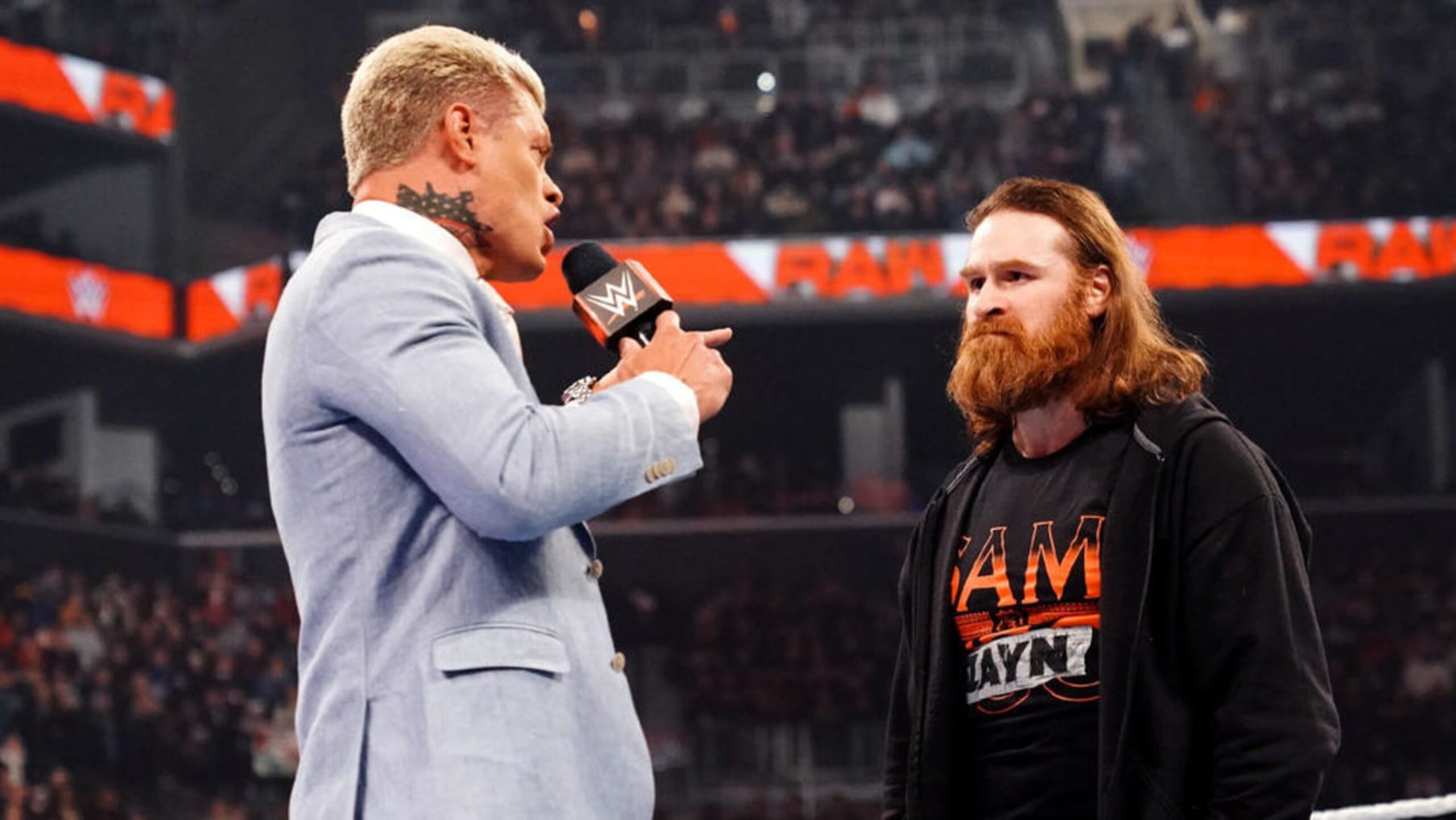 Cody Rhodes gave Sami Zayn a final motivational speech ahead of his clash with Roman Reigns on Saturday.