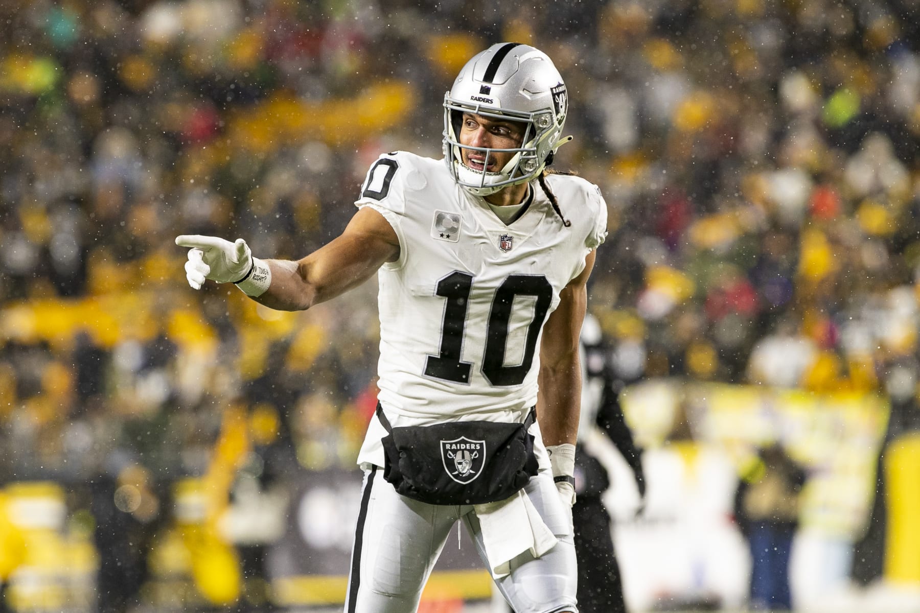 Mack Hollins was a pleasant surprise for a depleted receiving corps last year. 