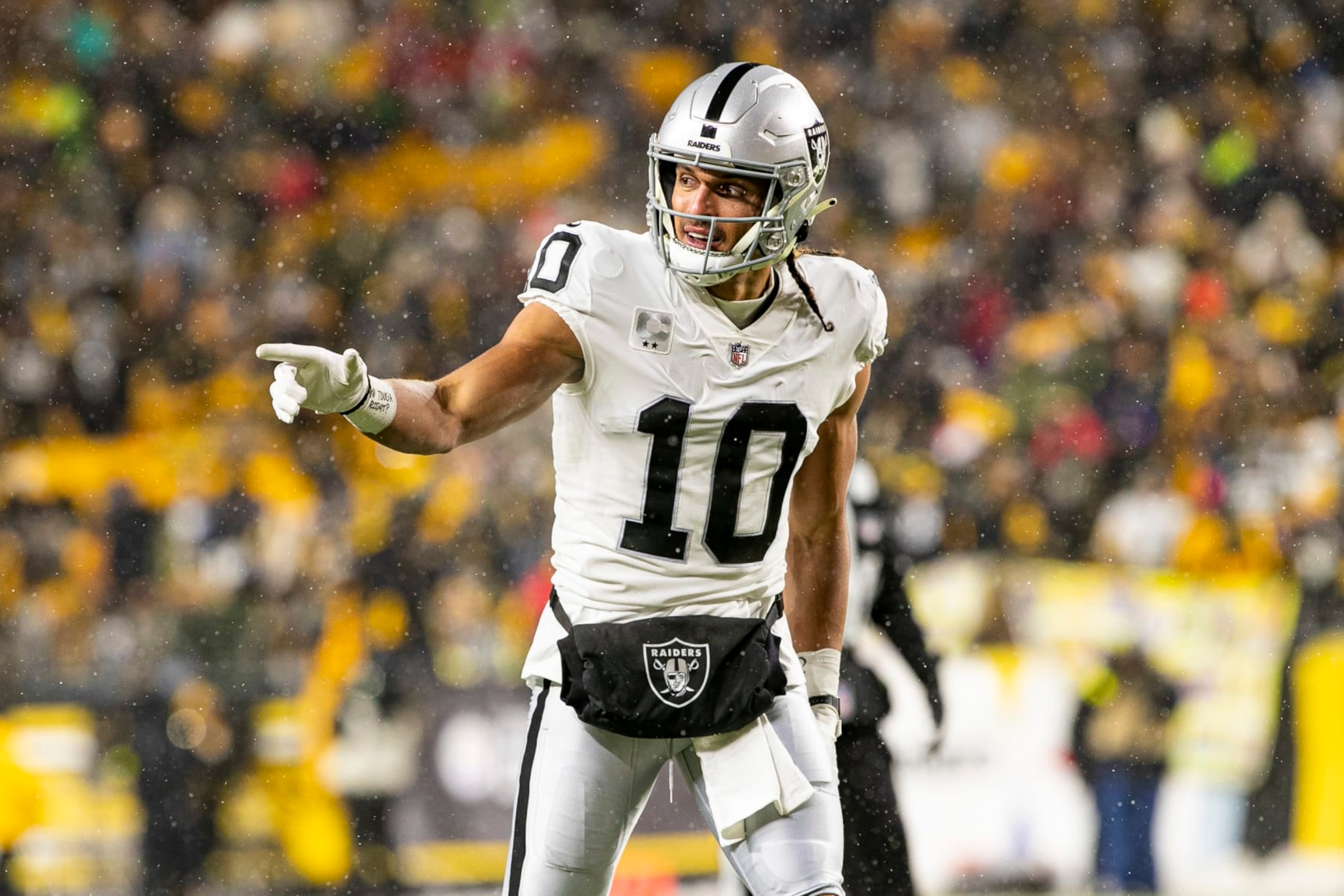 Mack Hollins was a pleasant surprise for a depleted receiving corps last year. 