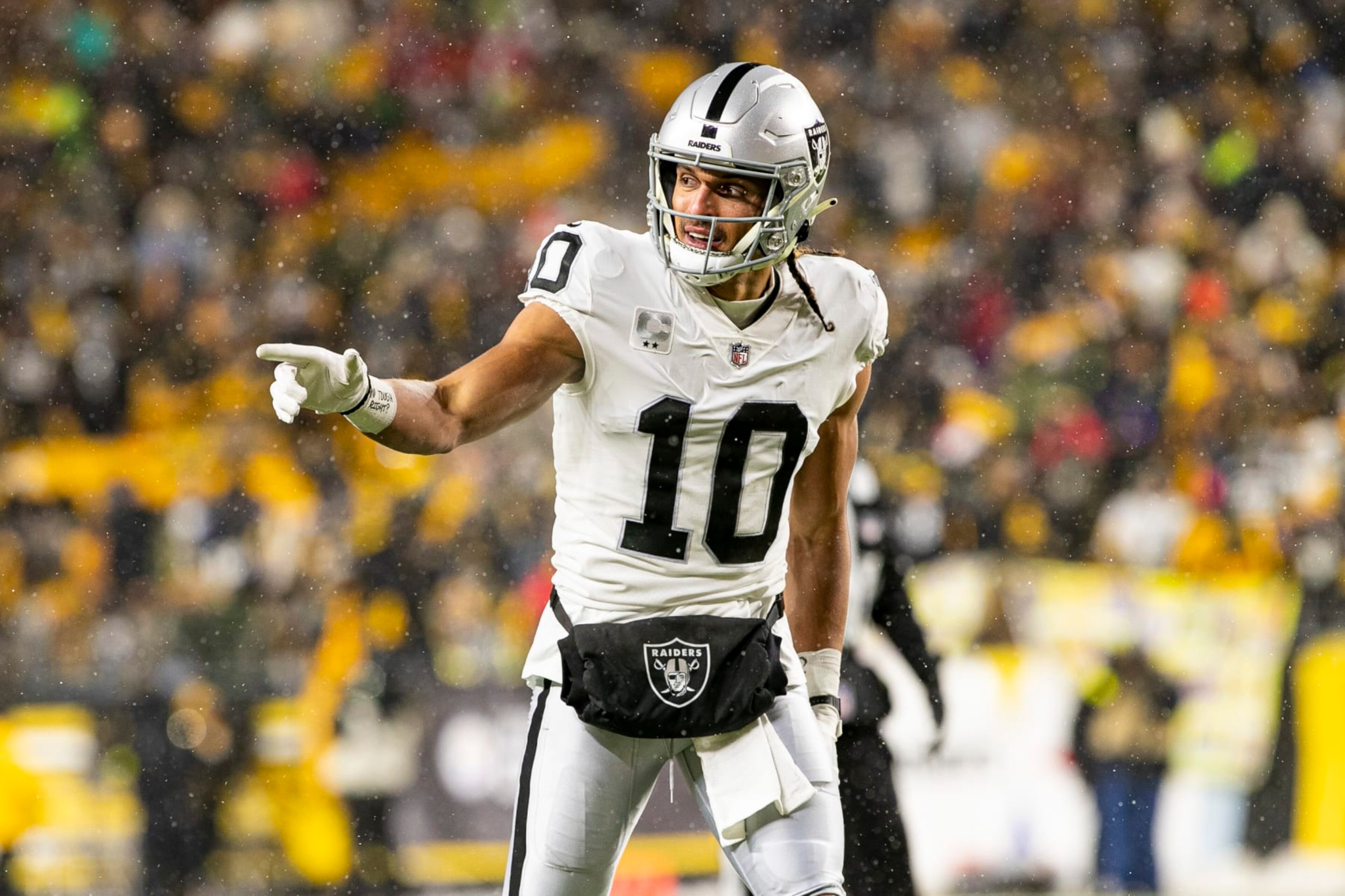 Mack Hollins was a pleasant surprise for a depleted receiving corps last year. 