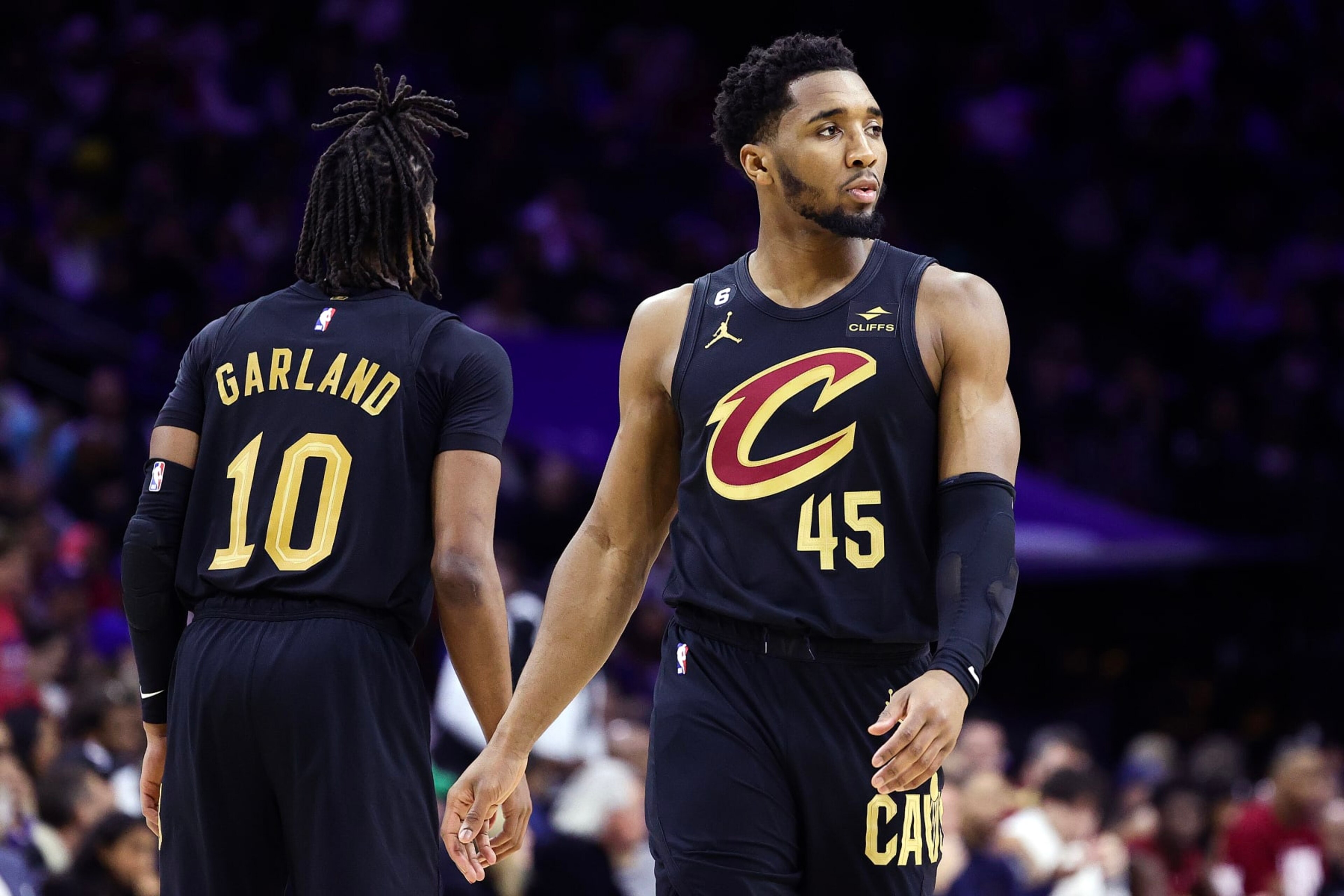 Darius Garland and Donovan Mitchell