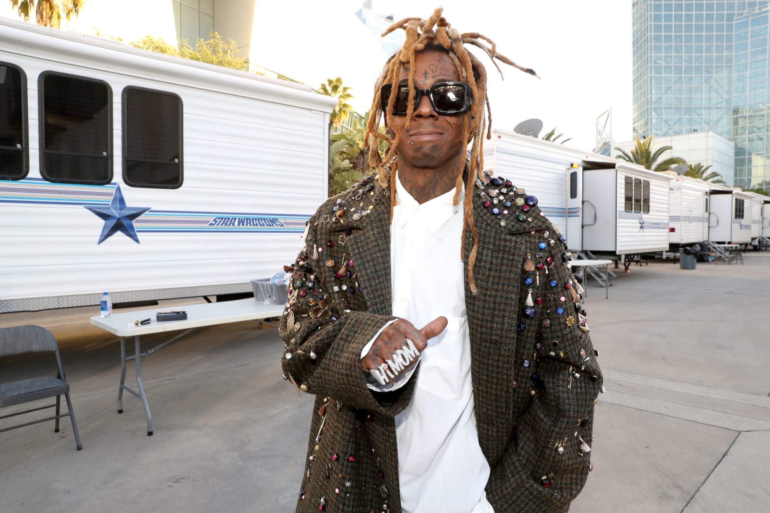 LOS ANGELES, CALIFORNIA - FEBRUARY 05: Lil Wayne attends the 65th GRAMMY Awards on February 05, 2023 in Los Angeles, California. (Photo by Johnny Nunez/Getty Images for The Recording Academy)