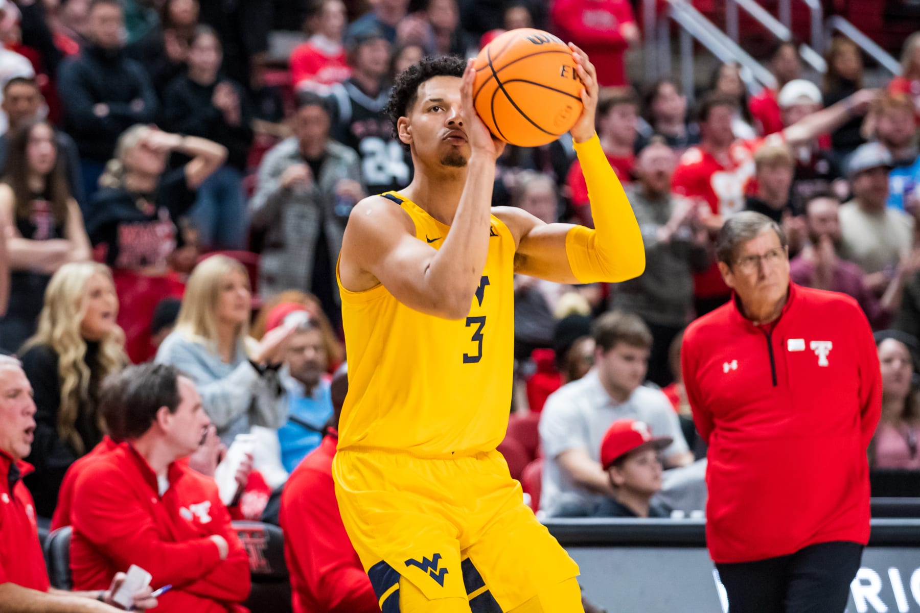 West Virginia's Tre Mitchell