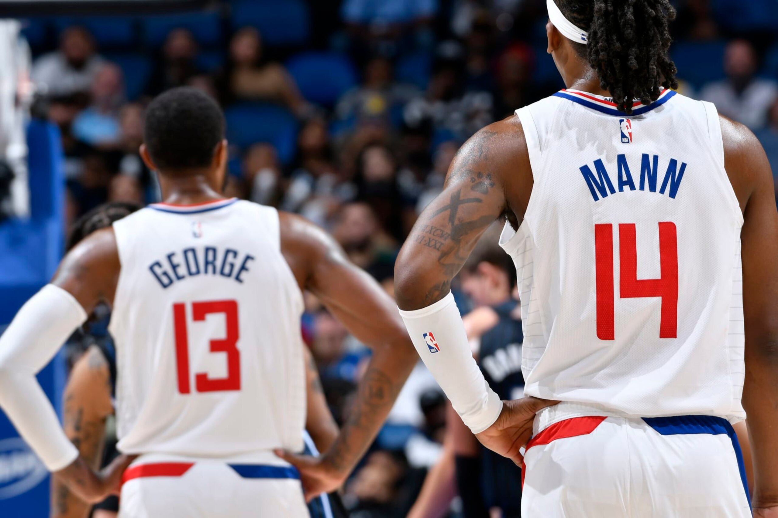 Paul George and Terance Mann