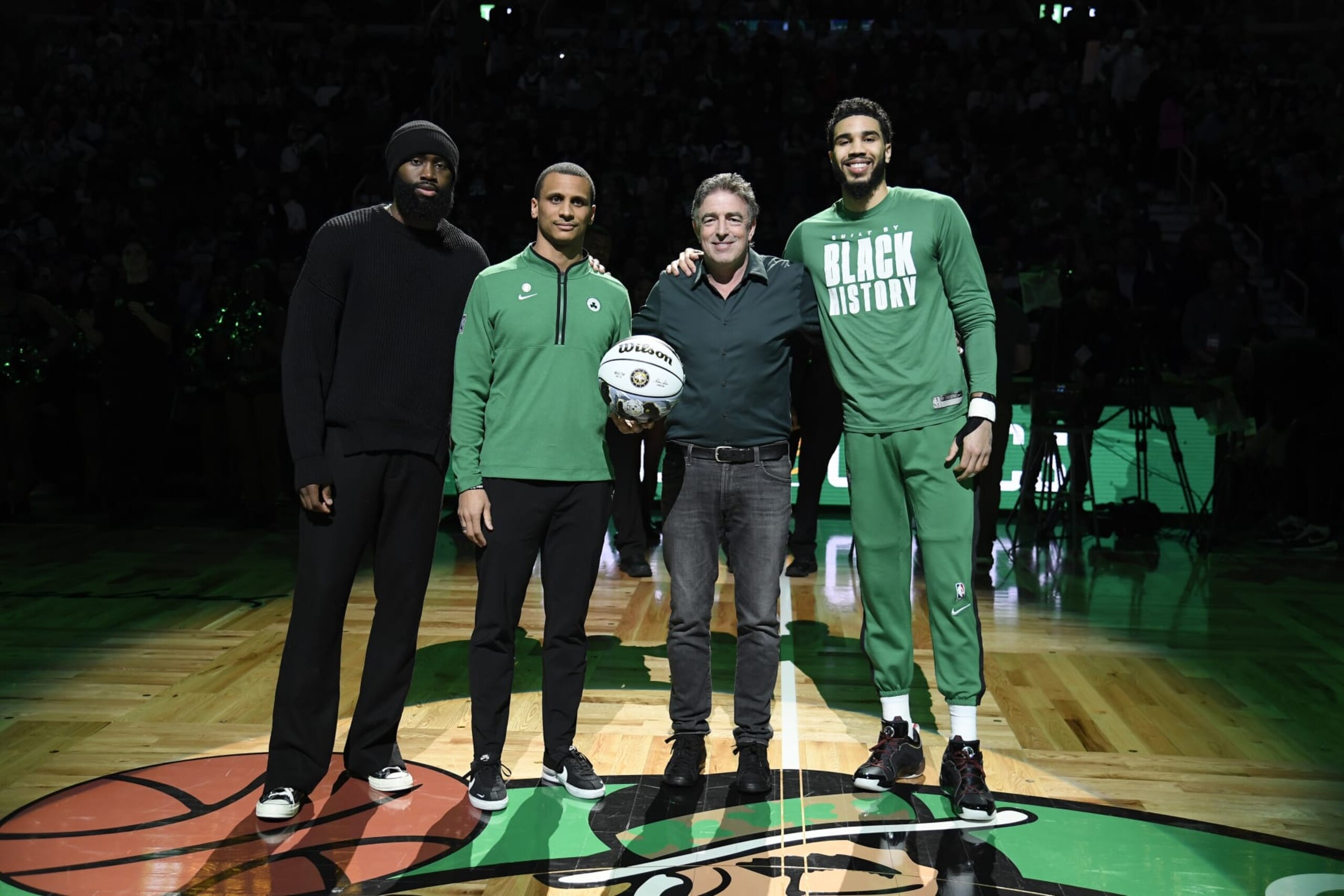 Jaylen Brown and Jayson Tatum