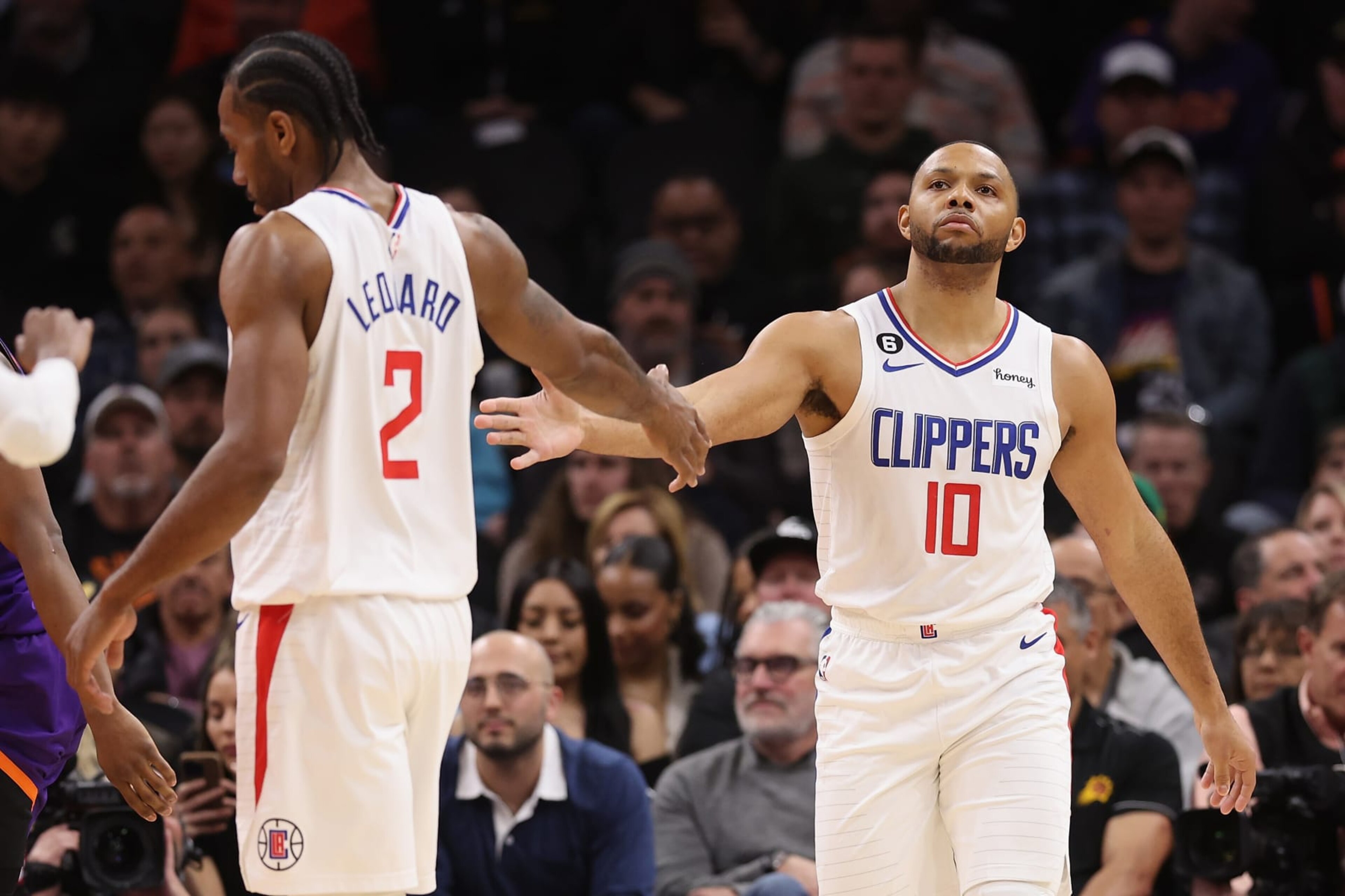Kawhi Leonard and Eric Gordon
