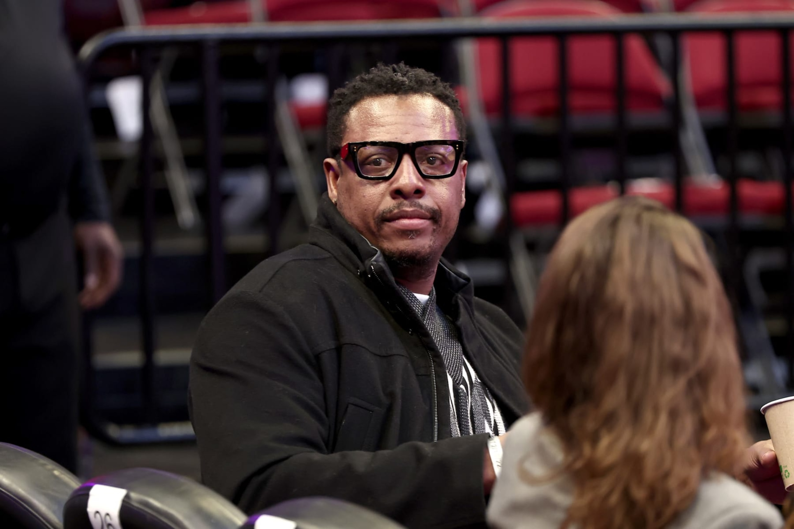 CLEVELAND, OHIO - FEBRUARY 19: Paul Pierce is seen during the Taco Bell Skills Challenge as part of the 2022 All-Star Weekend at Rocket Mortgage Fieldhouse on February 19, 2022 in Cleveland, Ohio. NOTE TO USER: User expressly acknowledges and agrees that, by downloading and or using this photograph, User is consenting to the terms and conditions of the Getty Images License Agreement. (Photo by Arturo Holmes/Getty Images)