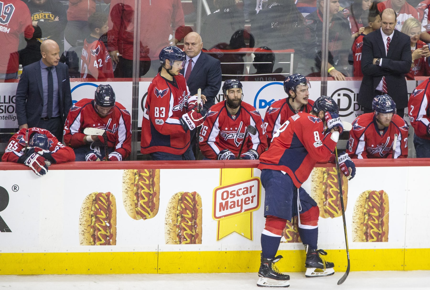 Washington Capitals following their elimination from the 2017 playoffs.