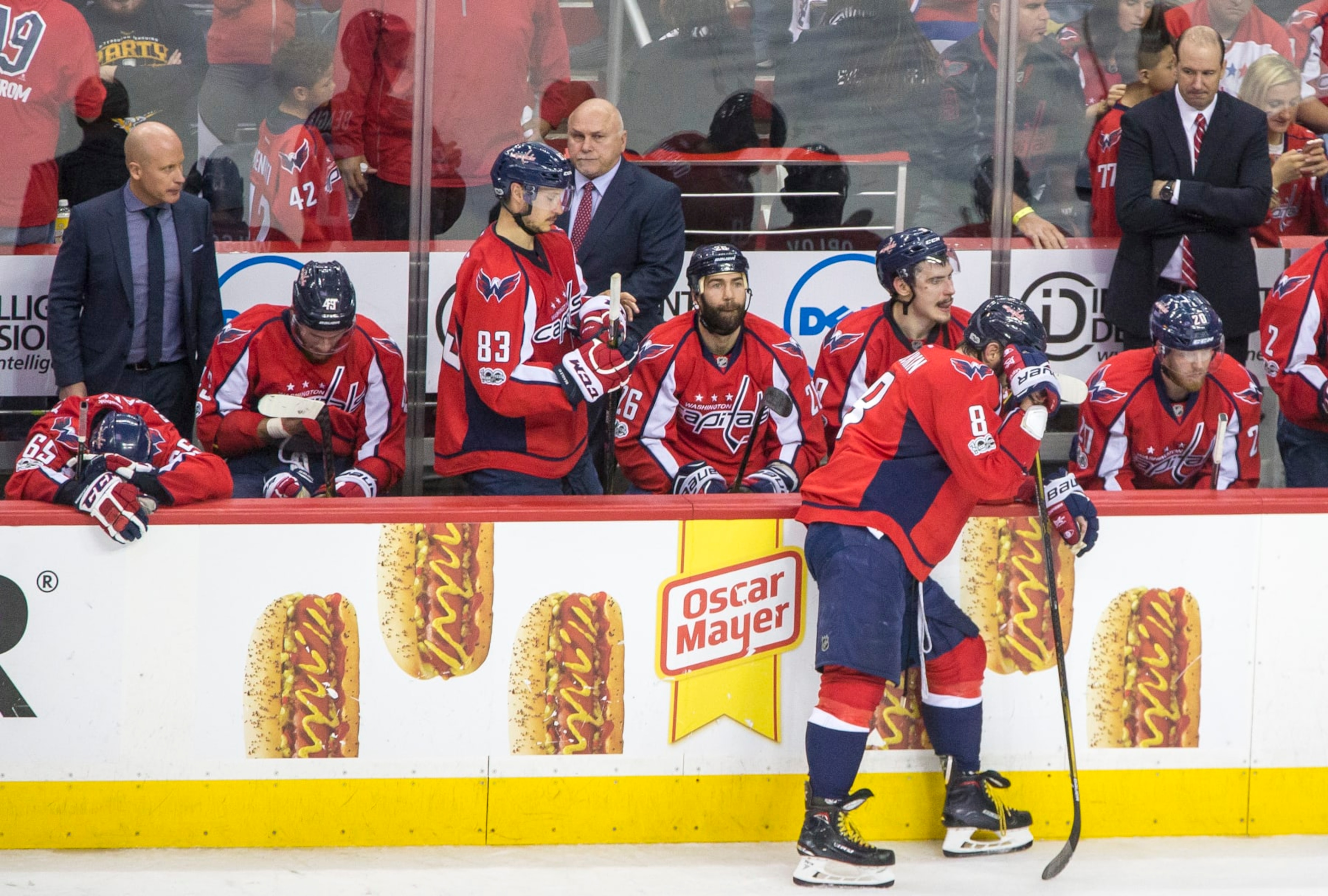 Washington Capitals following their elimination from the 2017 playoffs.