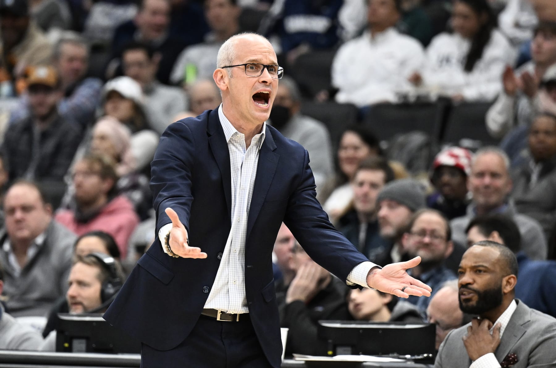 Connecticut head coach Dan Hurley