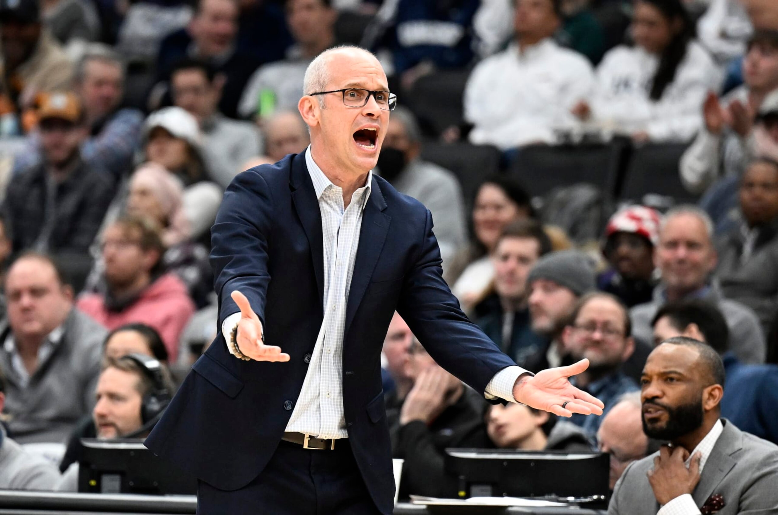 Connecticut head coach Dan Hurley