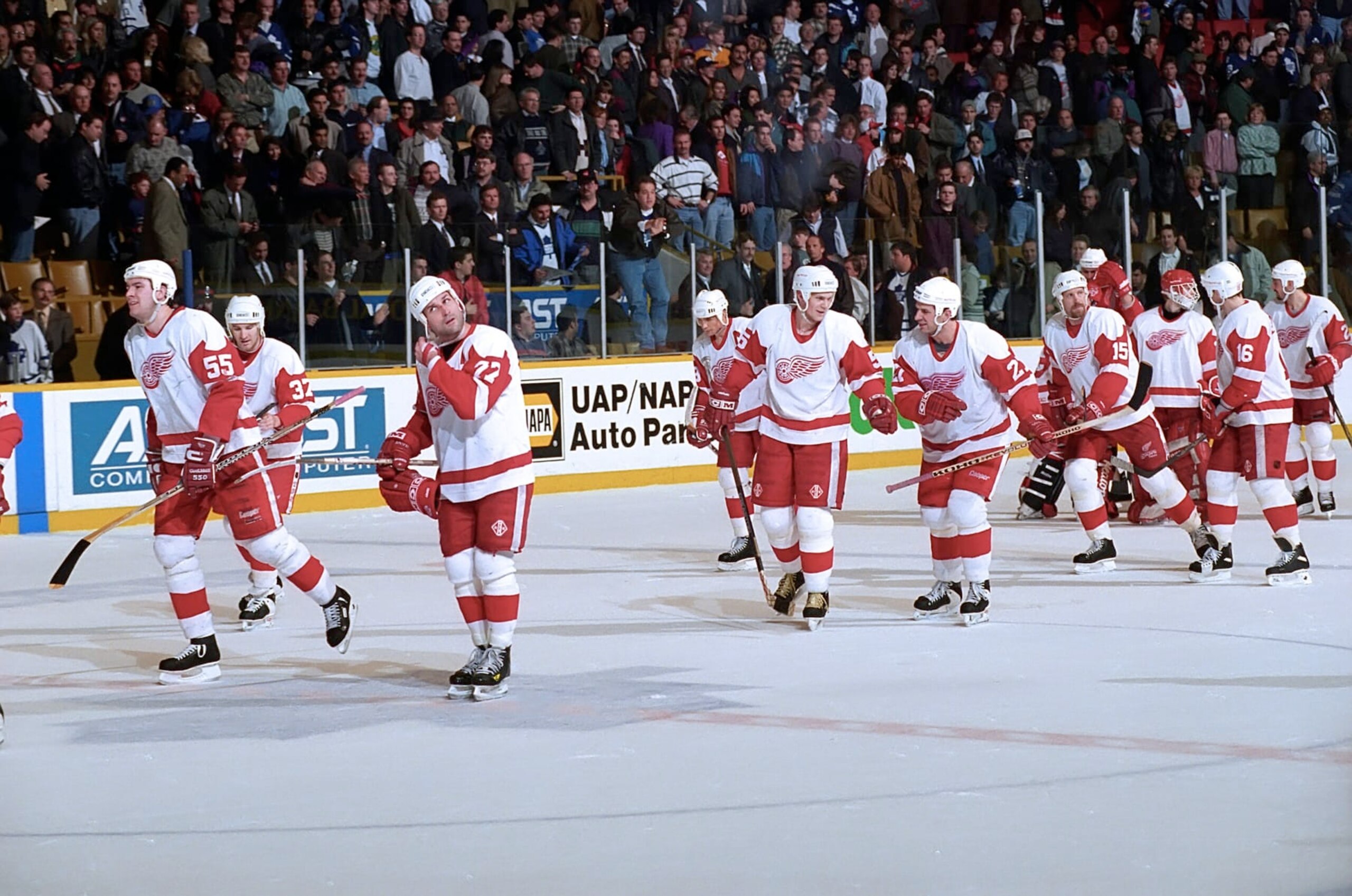 The 1995-96 Detroit Red Wings.