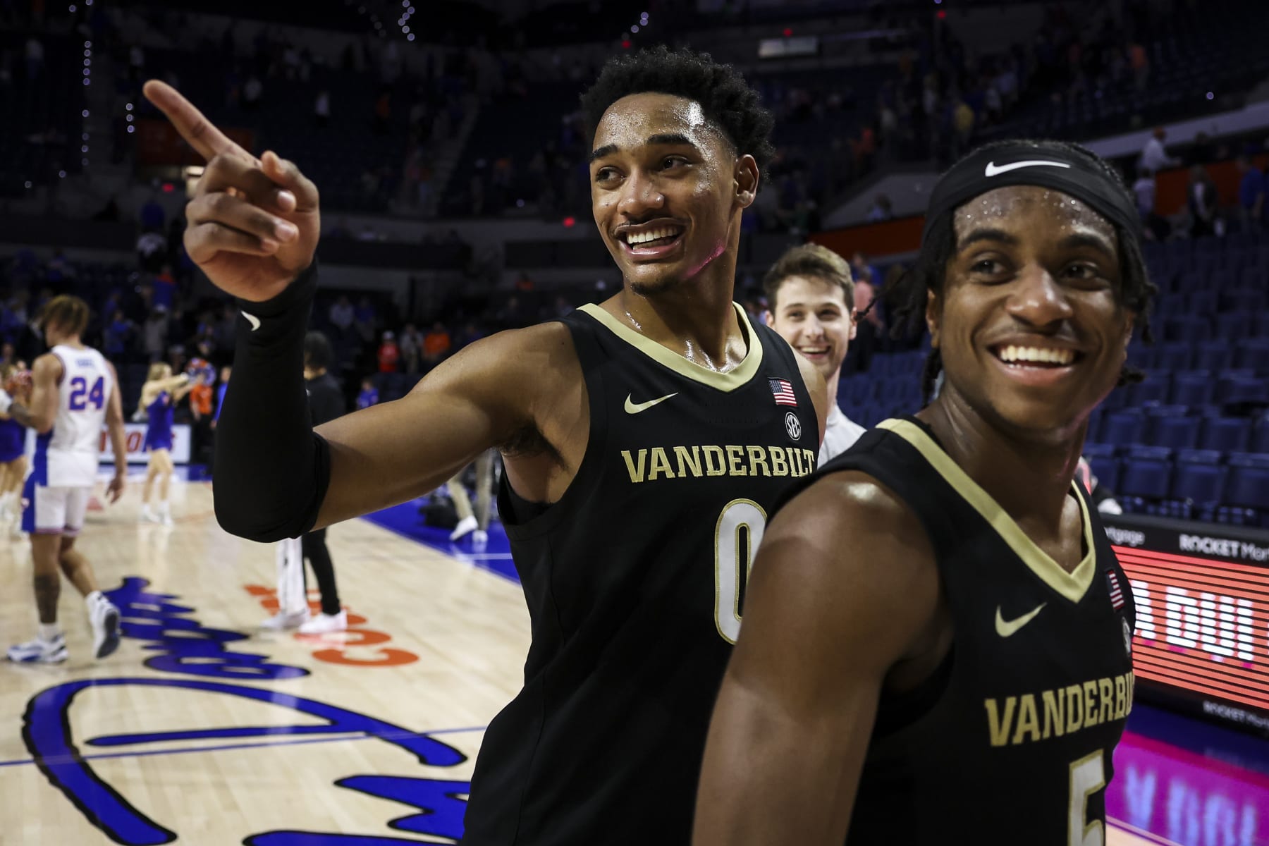 Vanderbilt's Tyrin Lawrence and Ezra Manjon
