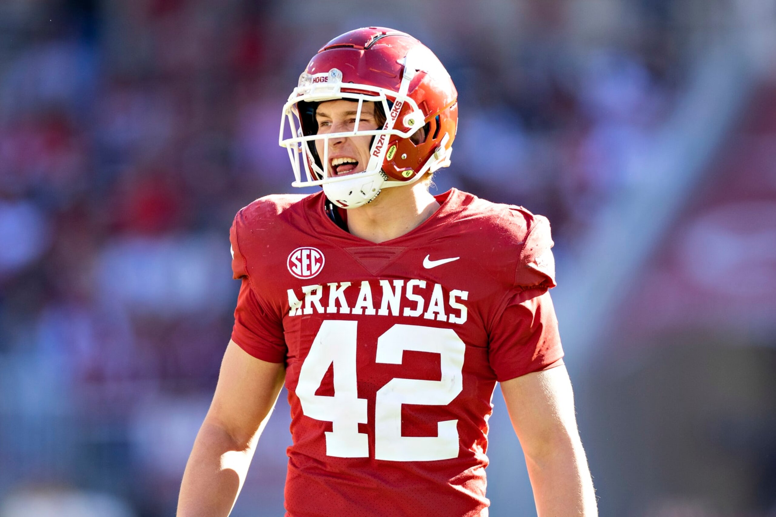 Arkansas LB Drew Sanders