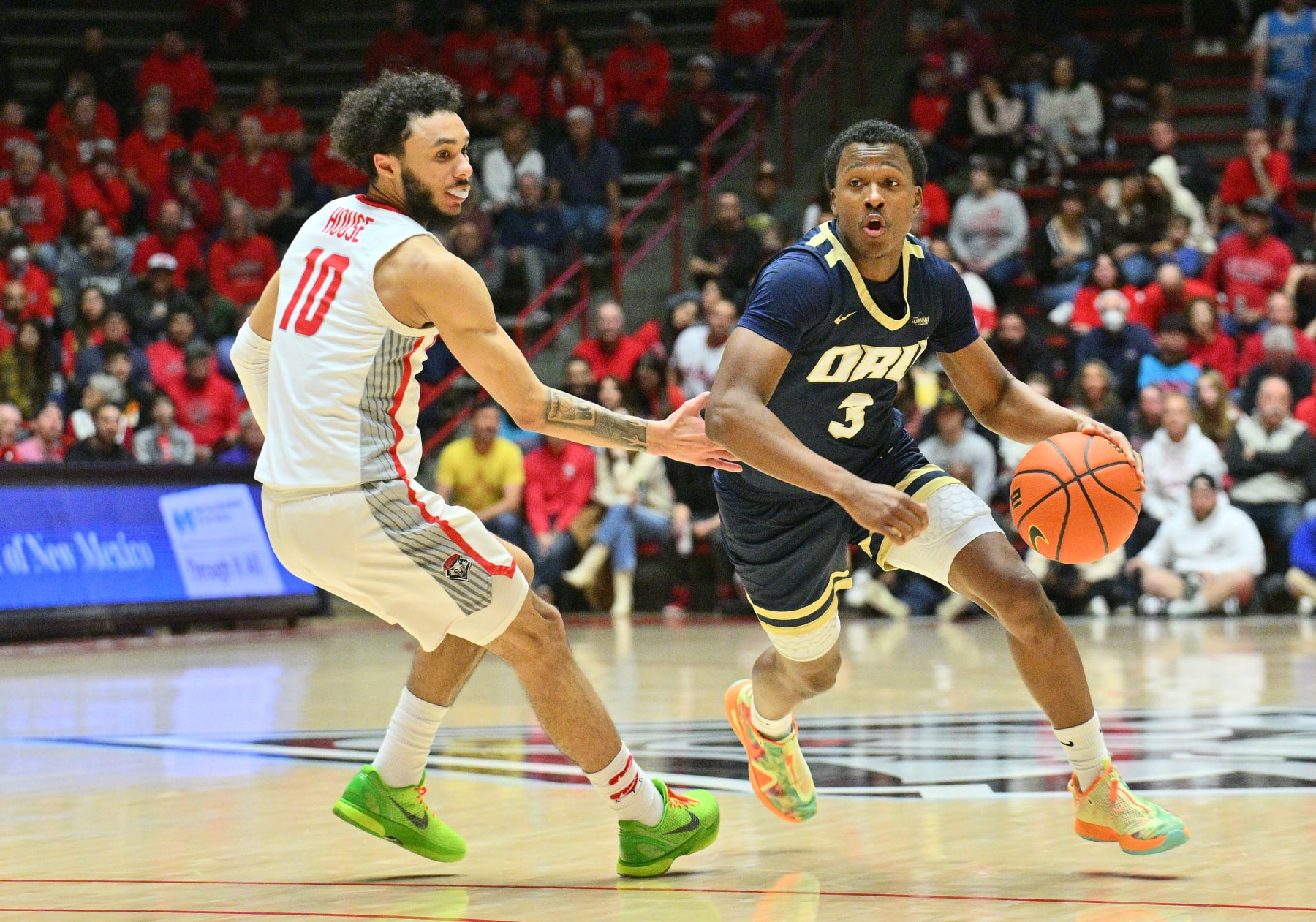 Oral Roberts guard Max Abmas