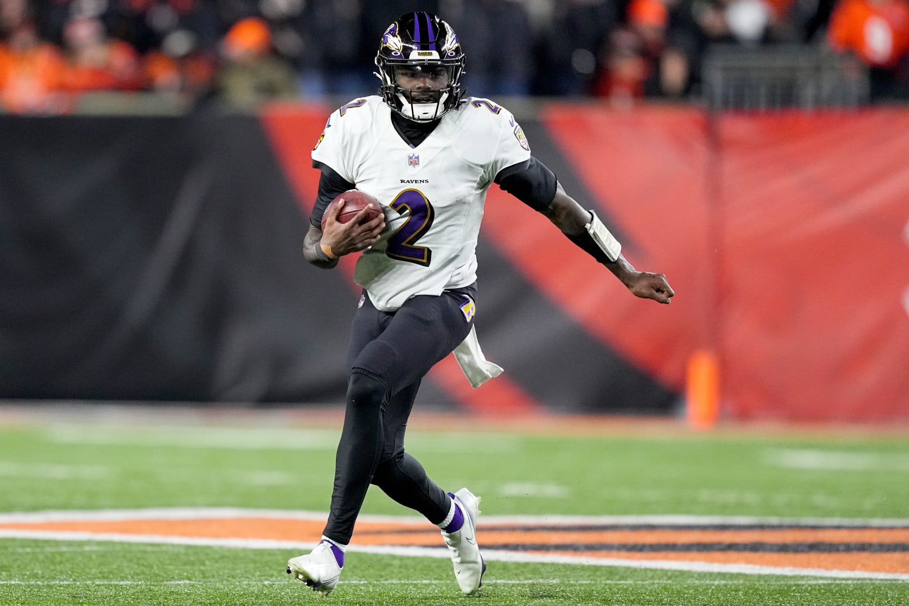 Ravens QB Tyler Huntley