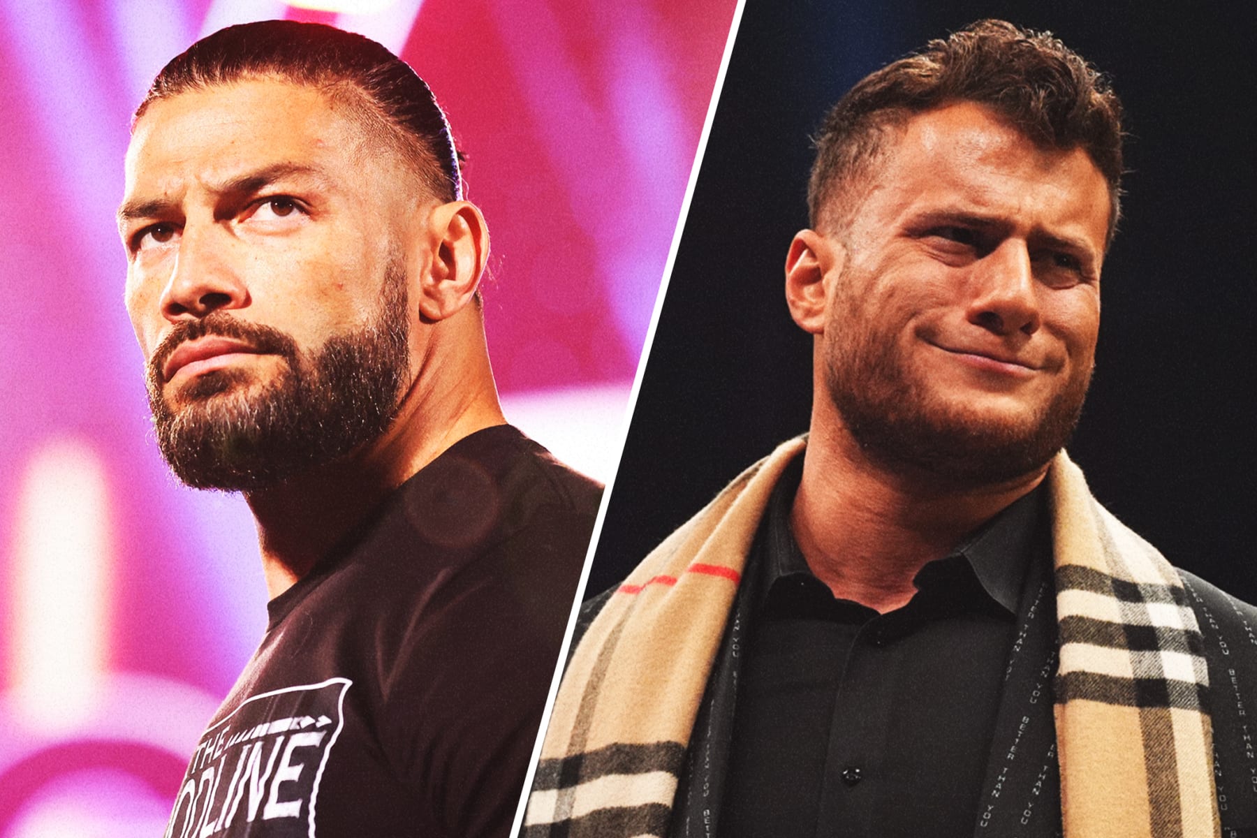 Roman Reigns and MJF