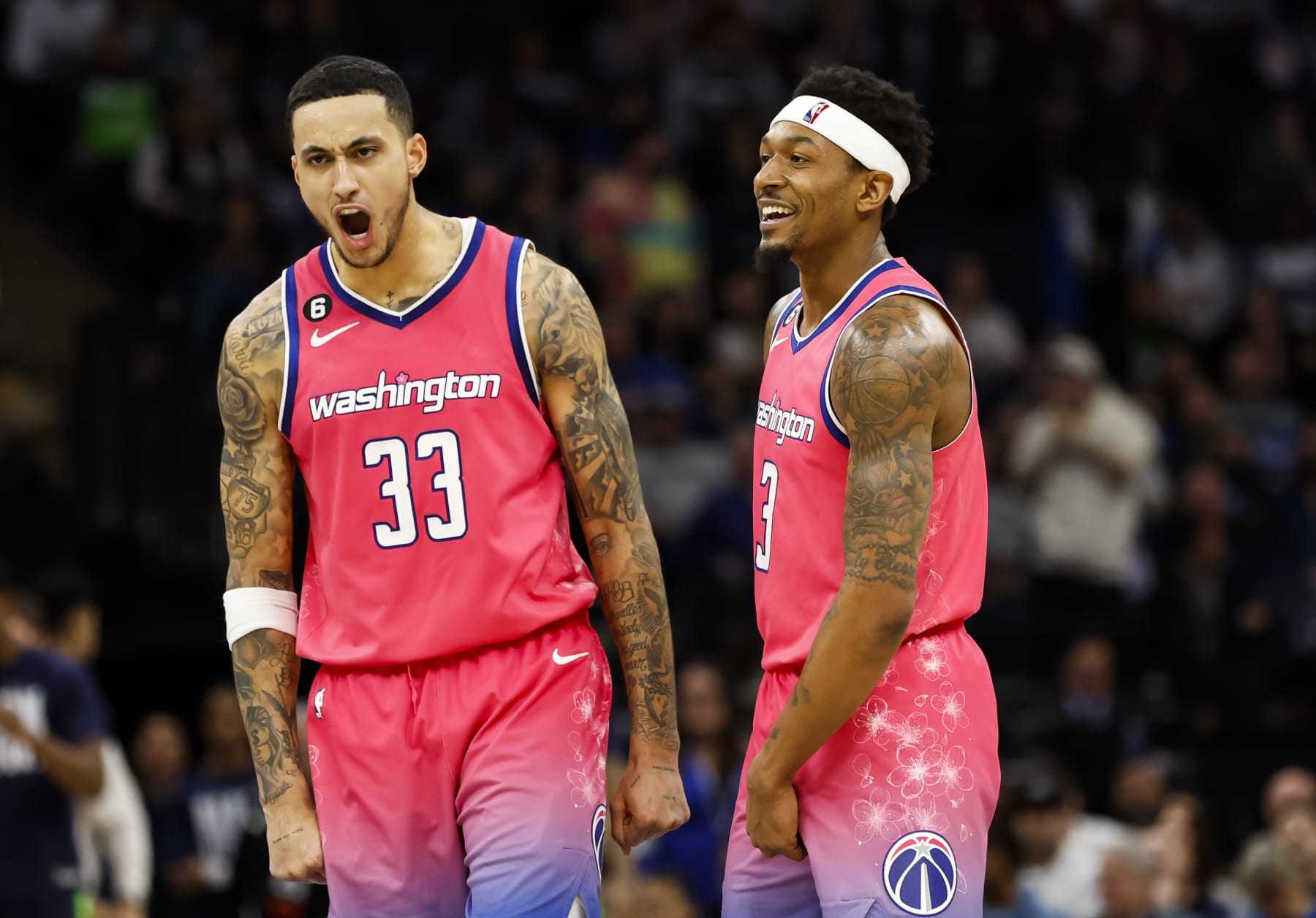 Kyle Kuzma and Bradley Beal.