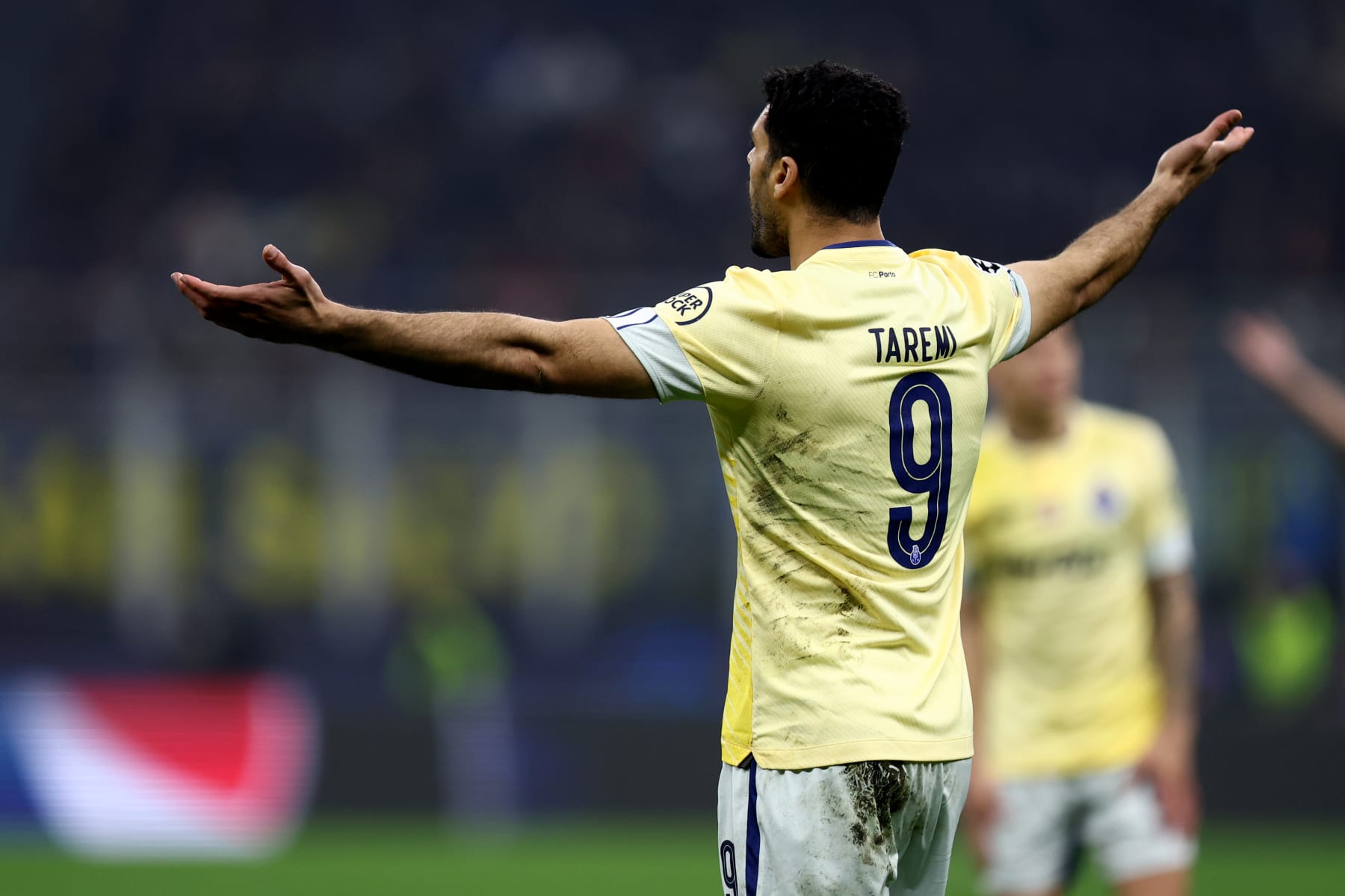 MILAN, ITALY - FEBRUARY 22: Mehdi Taremi of Fc Porto looks dejected during the UEFA Champions League round of 16 leg one match between FC Internazionale and FC Porto at San Siro Stadium on February 22, 2023 in Milan, Italy. (Photo by Sportinfoto/DeFodi Images via Getty Images)