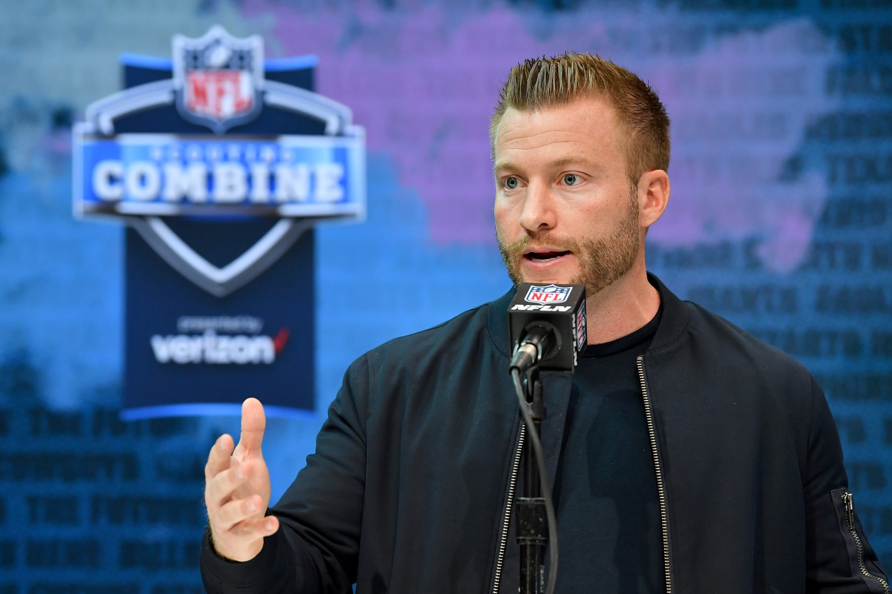Rams head coach Sean McVay